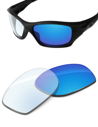 Sky Blue FlashMirror? Photochromic-Non-Polarized