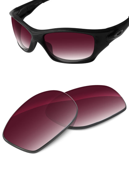Wine Red Gradient-Non-Polarized