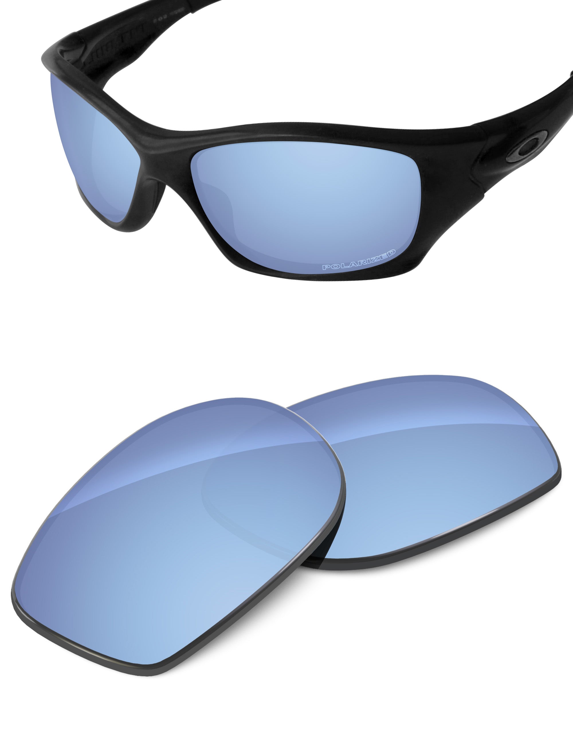 Aqua Blue FlashMirror?-Polarized