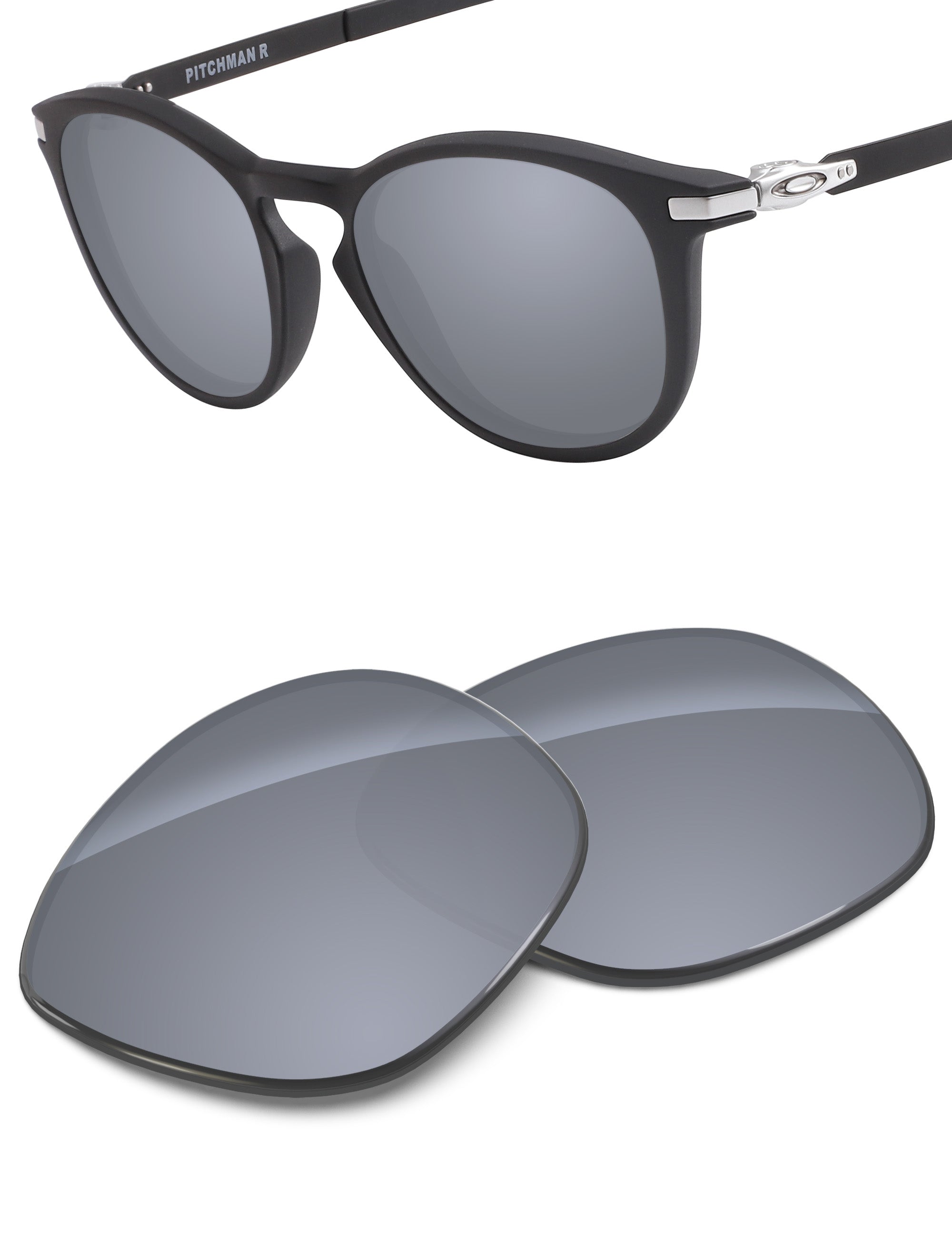 Silver Metallic FlashMirror™-Non-Polarized