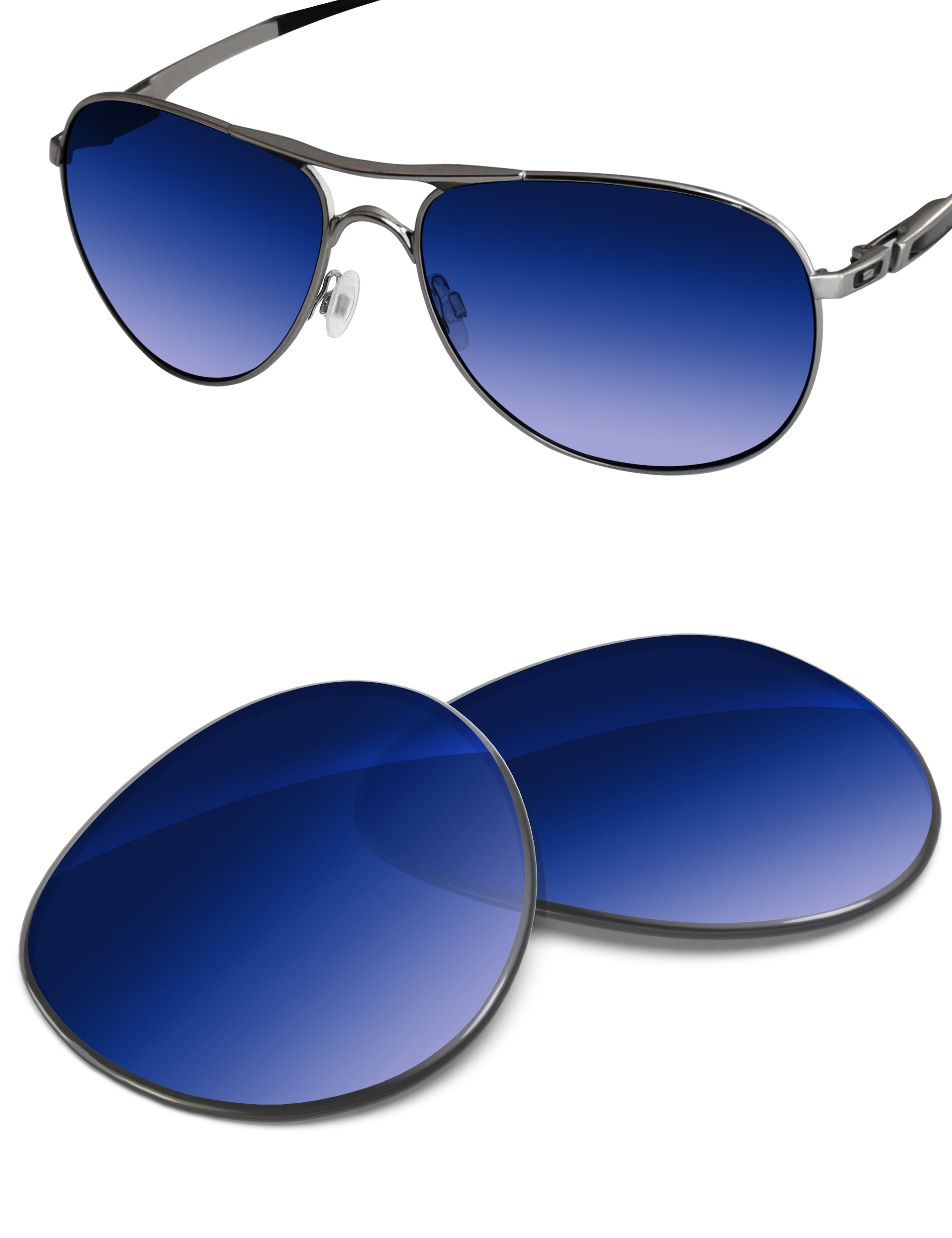 Aqua Blue Gradient-Non-Polarized