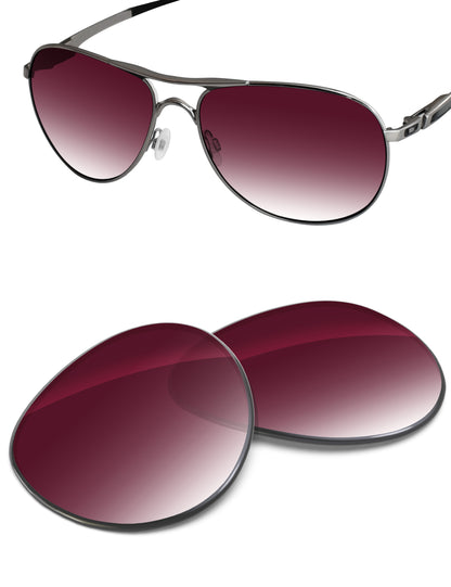 Wine Red Gradient-Non-Polarized