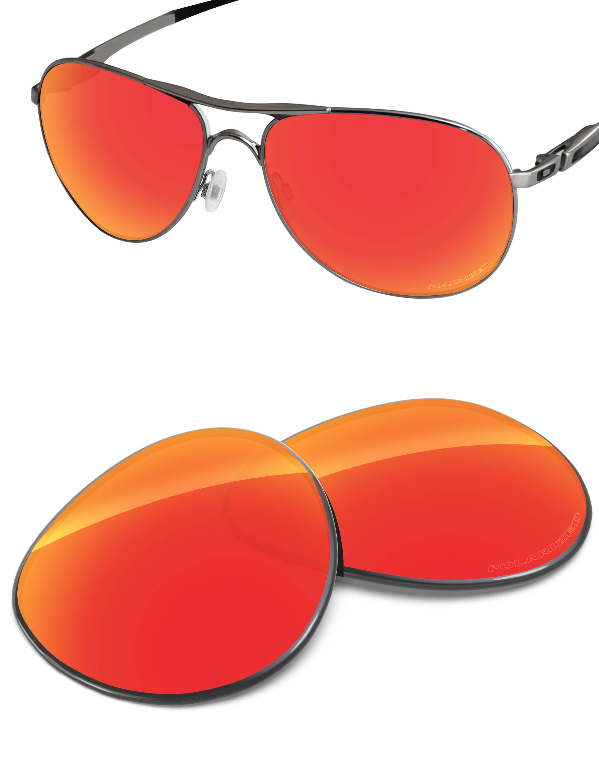 Fire Red FlashMirror™-Polarized