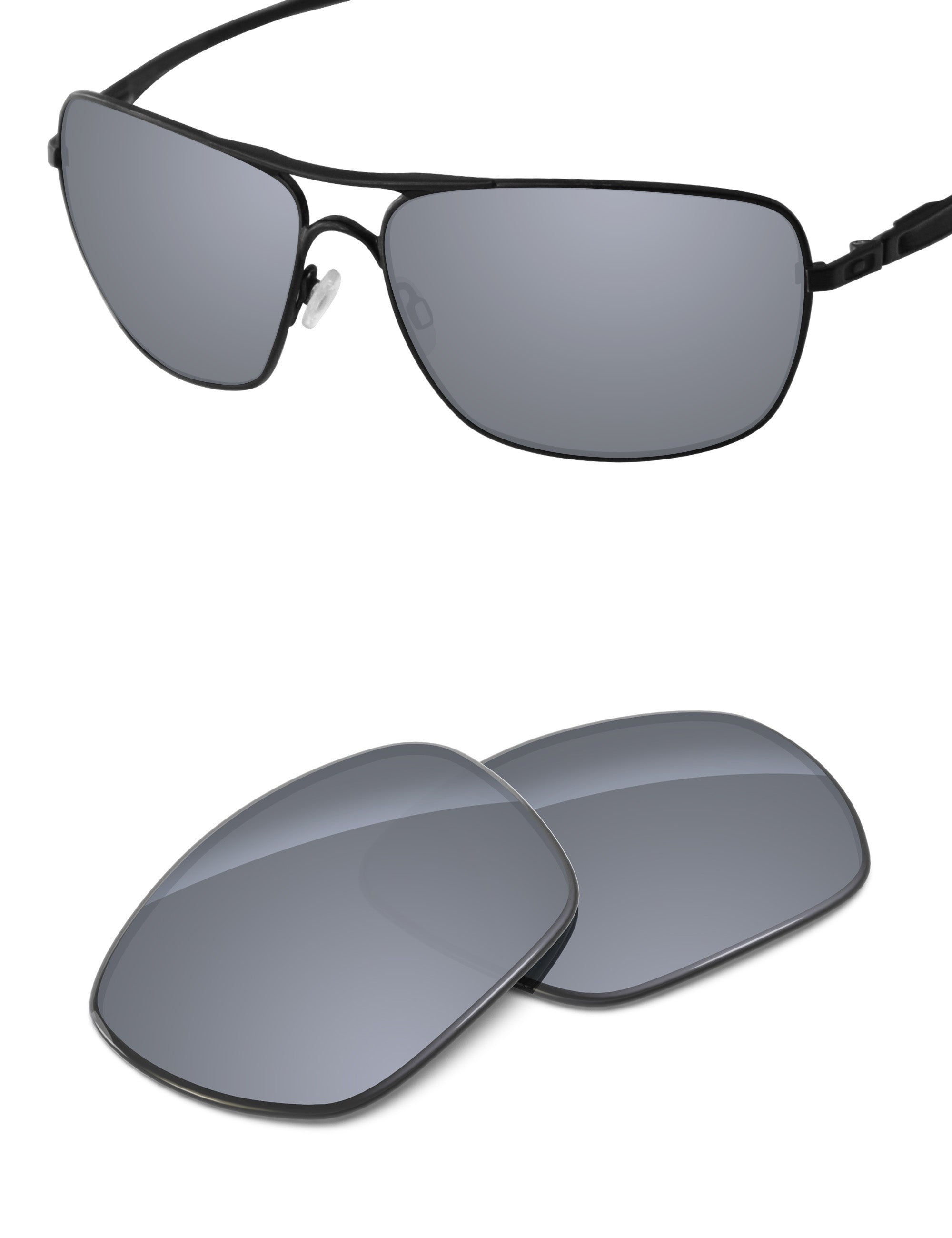 Silver Metallic FlashMirror™-Non-Polarized