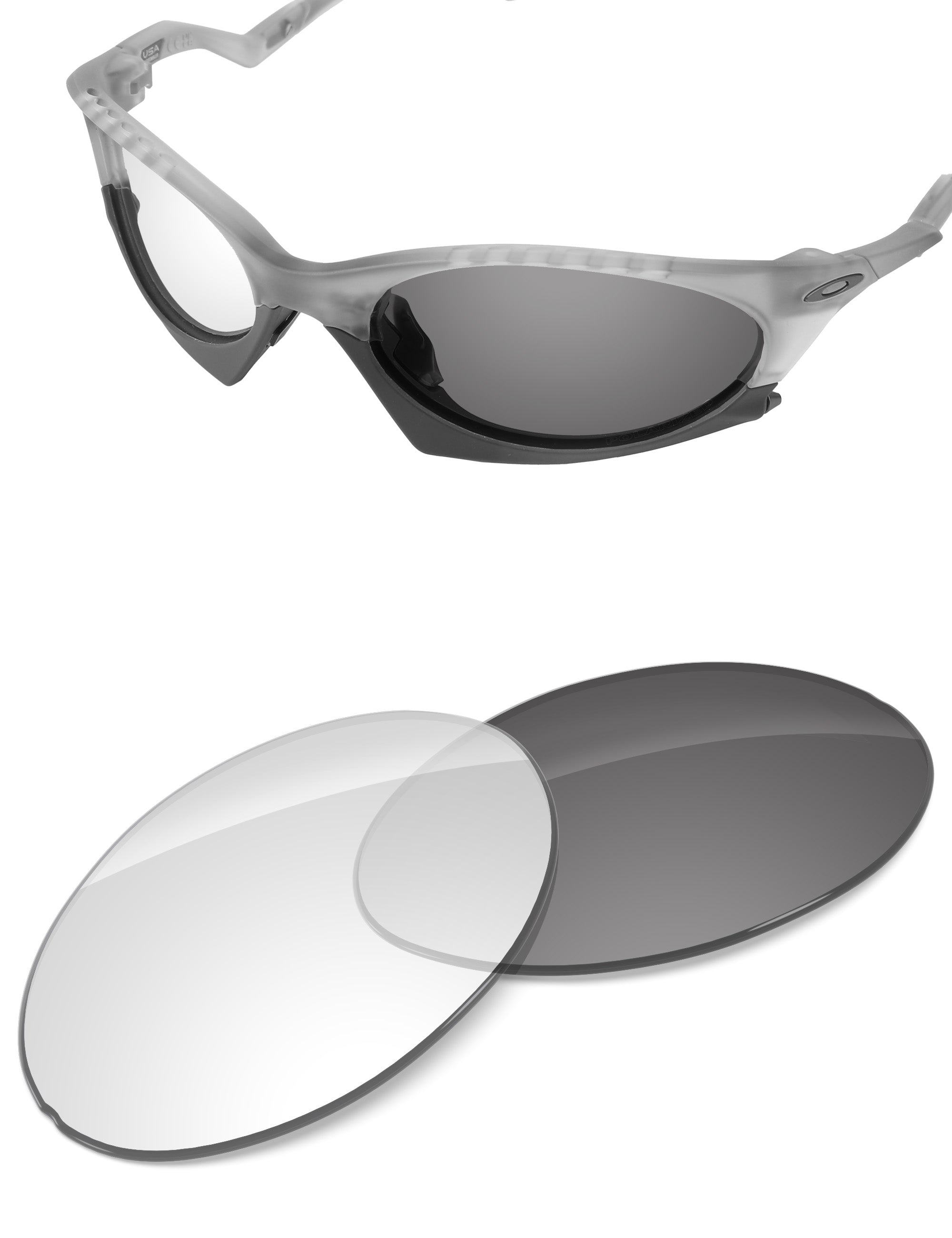 Adapt Gray Photochromic Blue Light Blocking-Non-Polarized