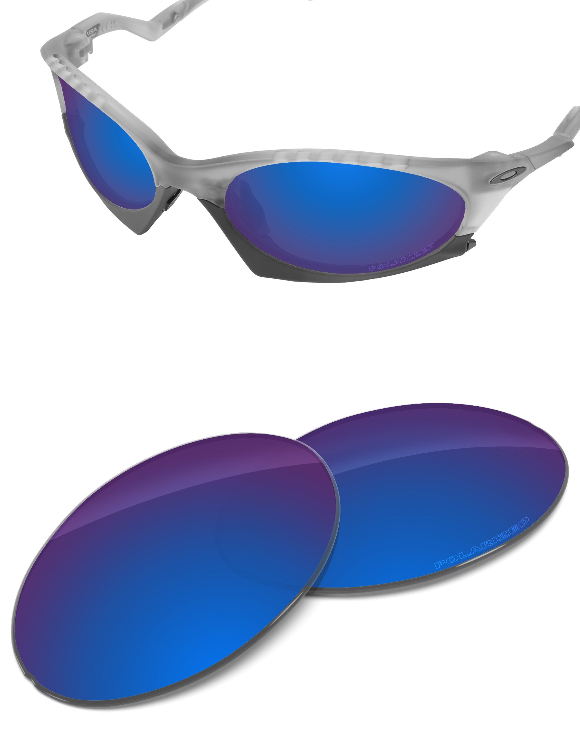 Sapphire Blue FlashMirror™-Polarized