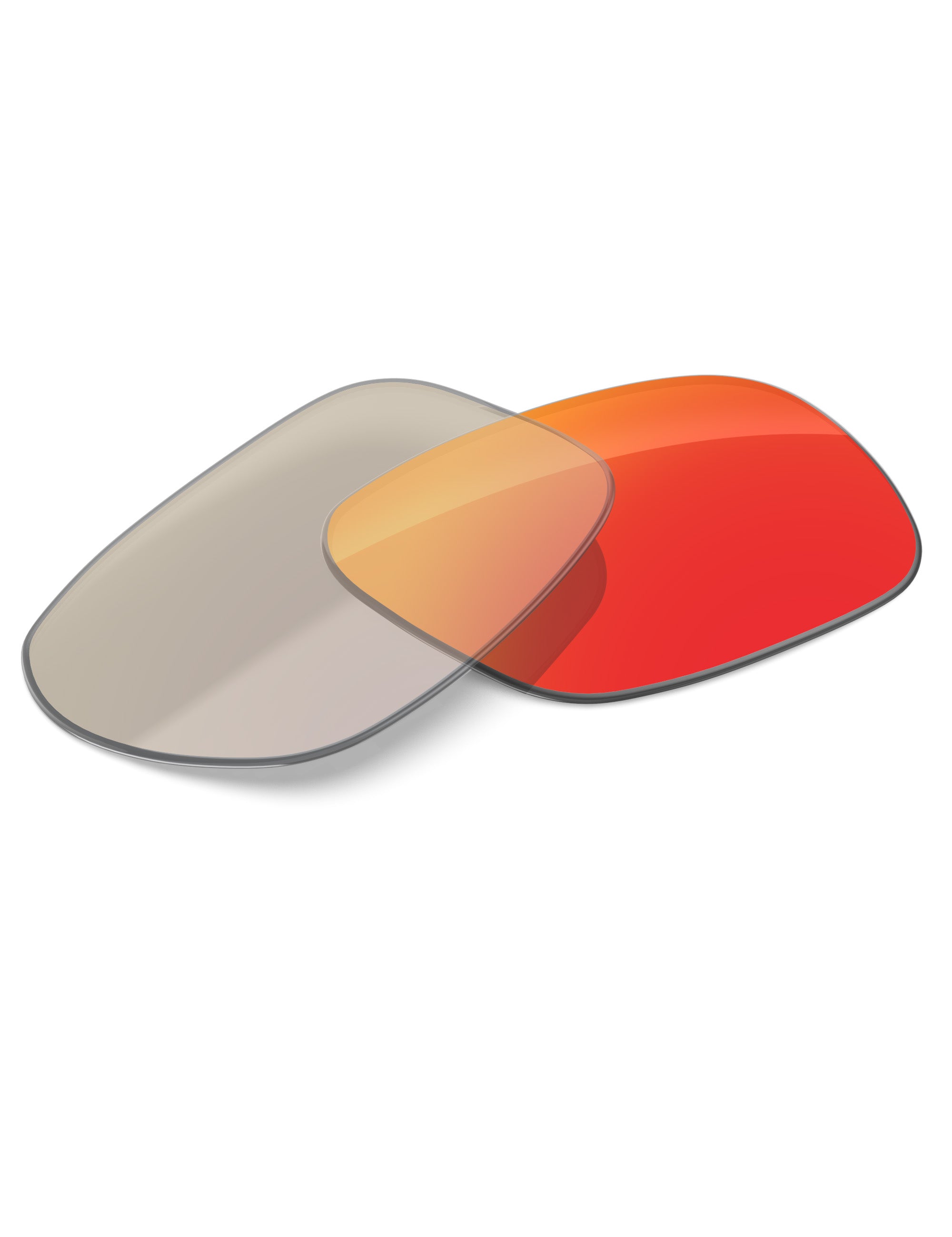 Fire Red FlashMirror™ Photochromic-Non-Polarized
