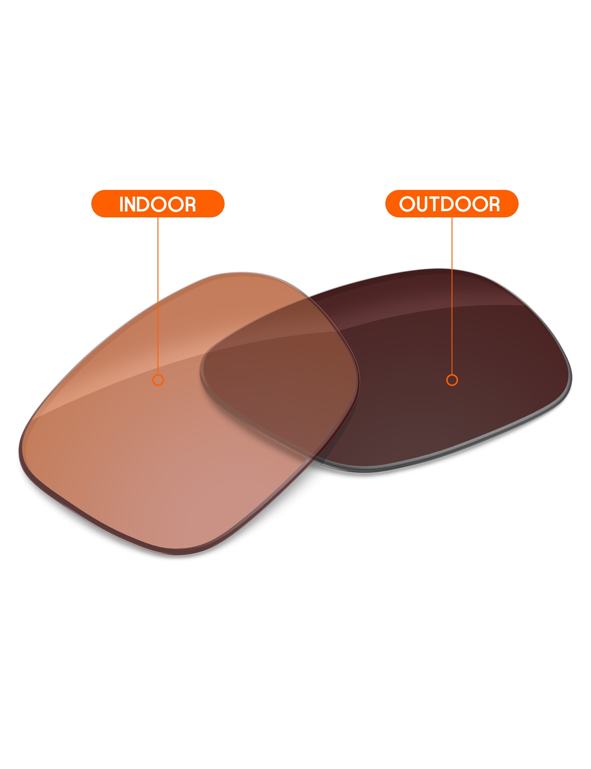 Orange Tint Photochromic-Non-Polarized
