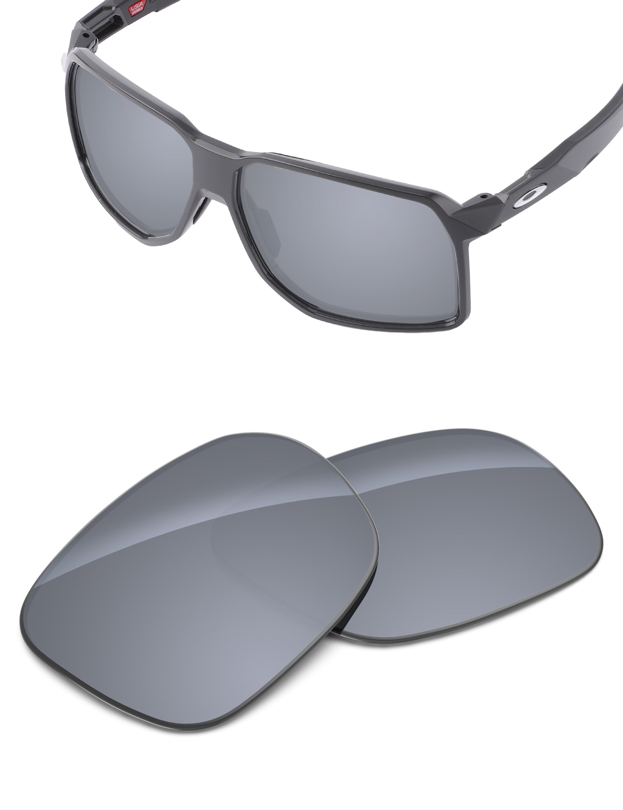 Silver Metallic FlashMirror™-Non-Polarized
