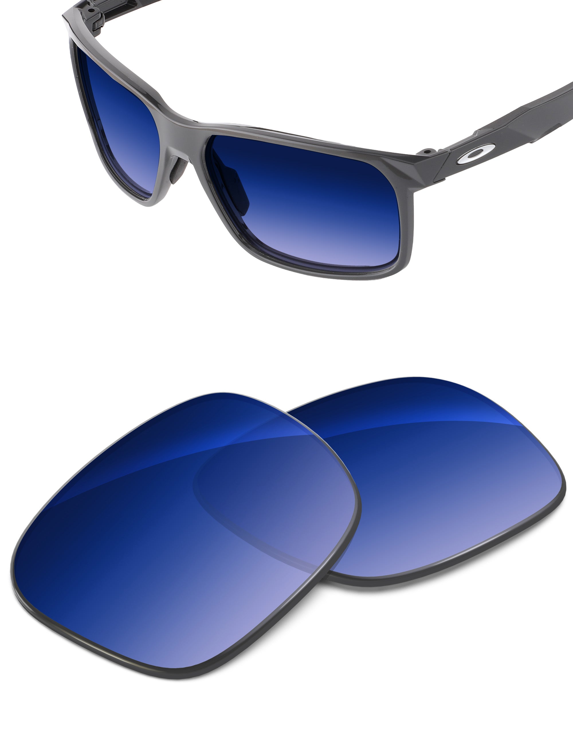 Aqua Blue Gradient-Non-Polarized