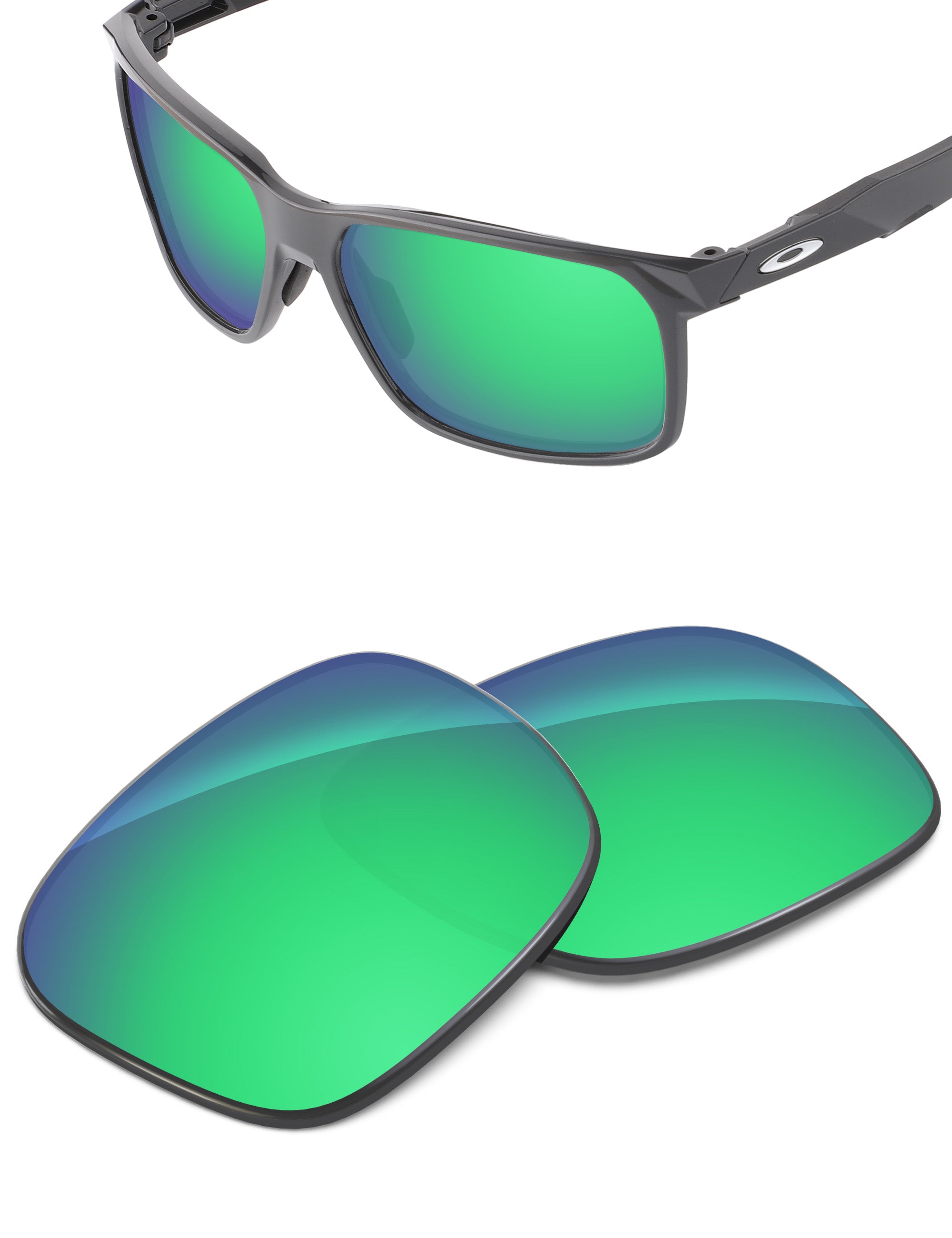 Emerald Green FlashMirror™-Non-Polarized