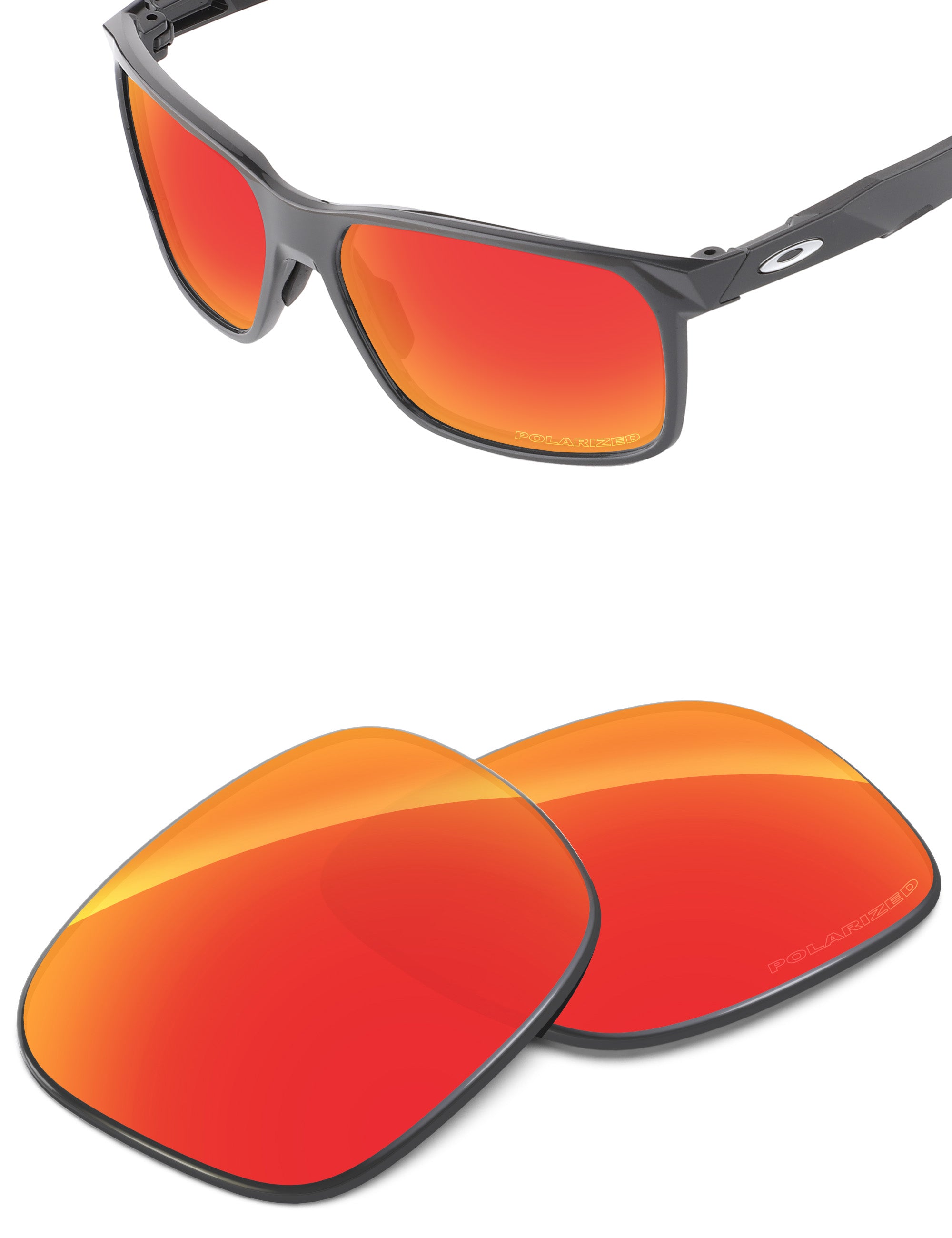 Fire Red FlashMirror™-Polarized