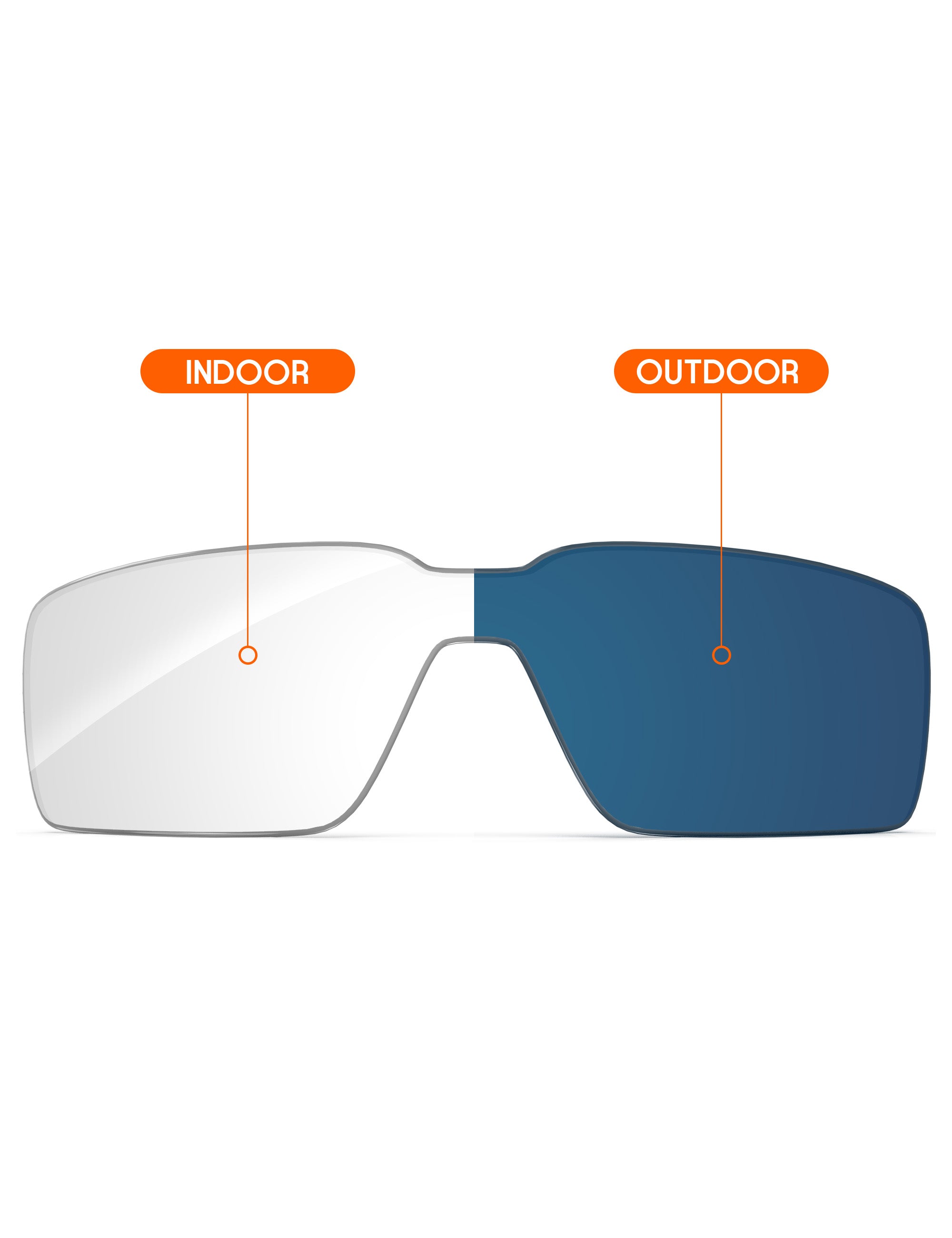 Adapt Blue Photochromic-Non-Polarized