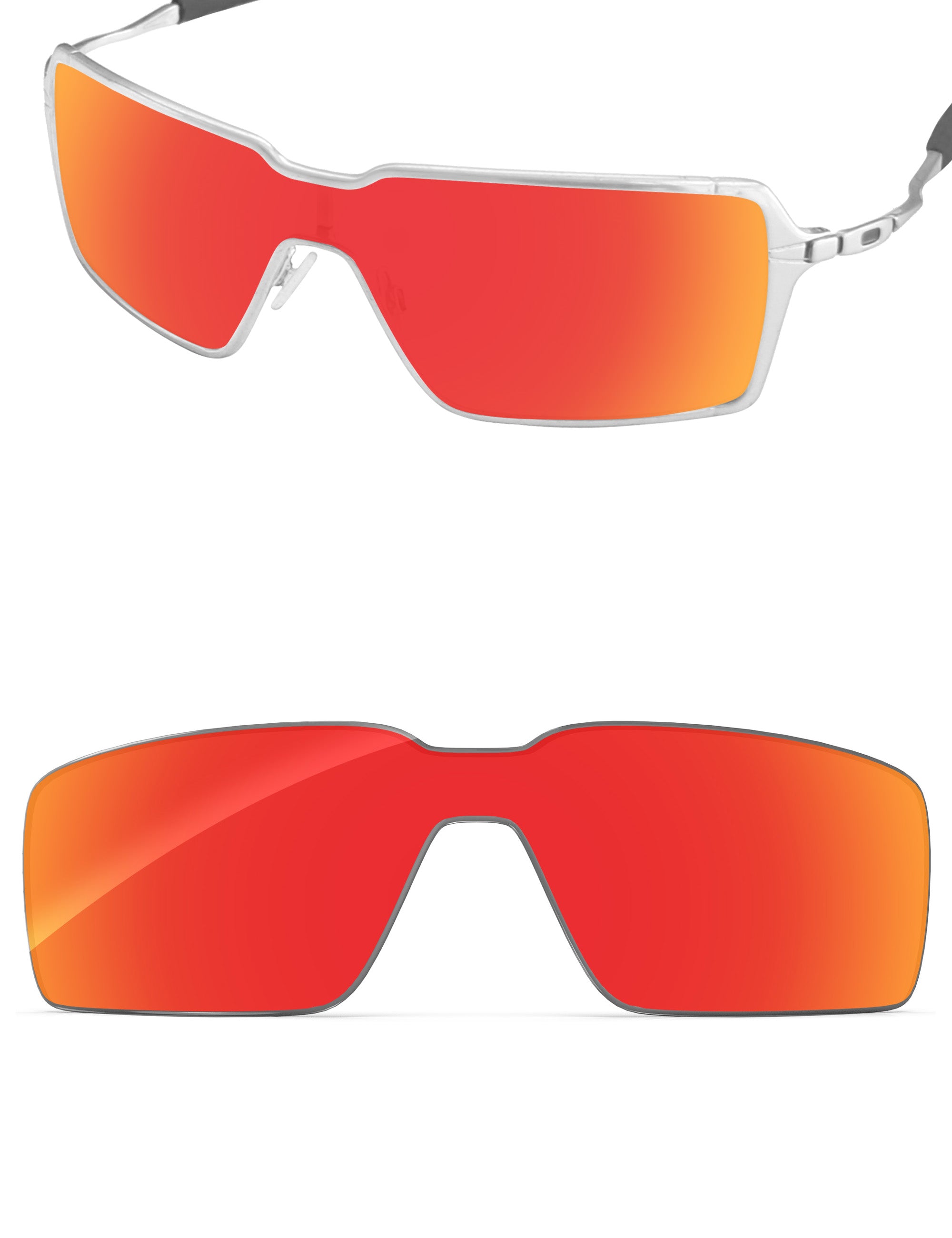 Fire Red FlashMirror™-Non-Polarized