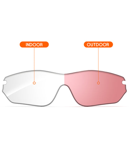 Adapt Pink Photochromic-Non-Polarized