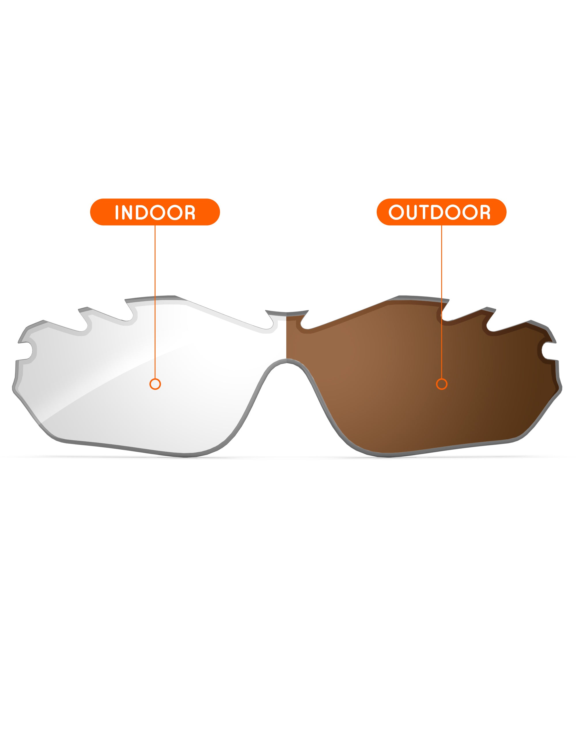 Adapt Brown Photochromic-Non-Polarized