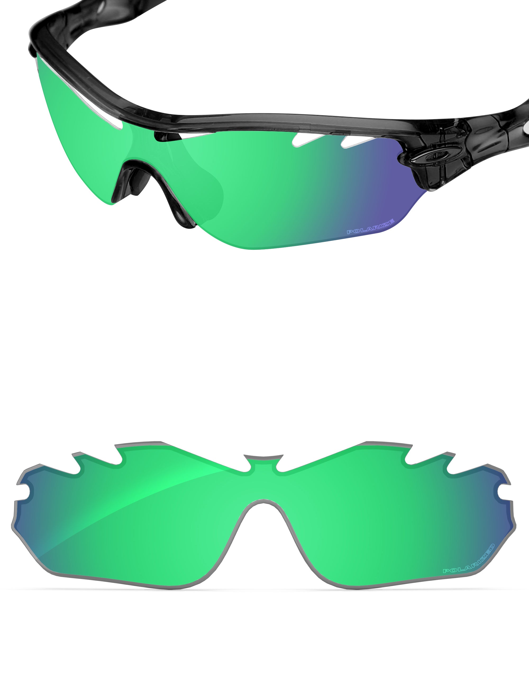Emerald Green FlashMirror™-Polarized