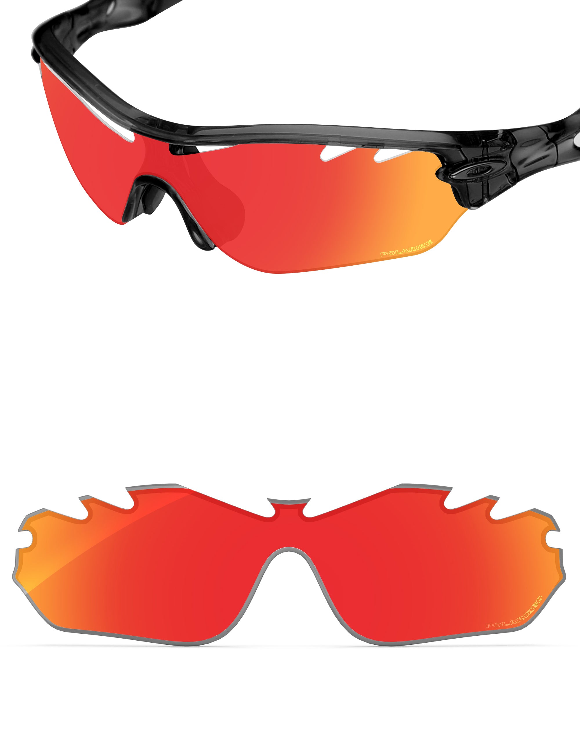 Fire Red FlashMirror™-Polarized