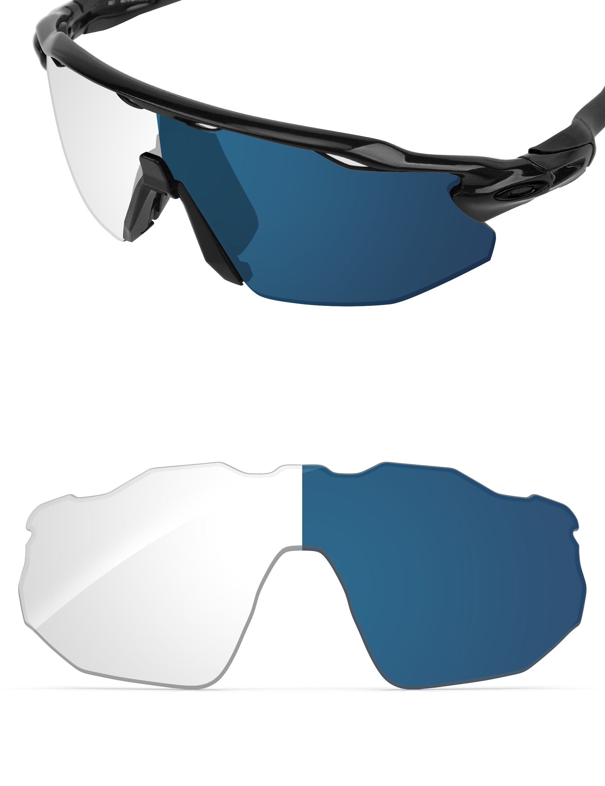 Adapt Blue Photochromic-Non-Polarized