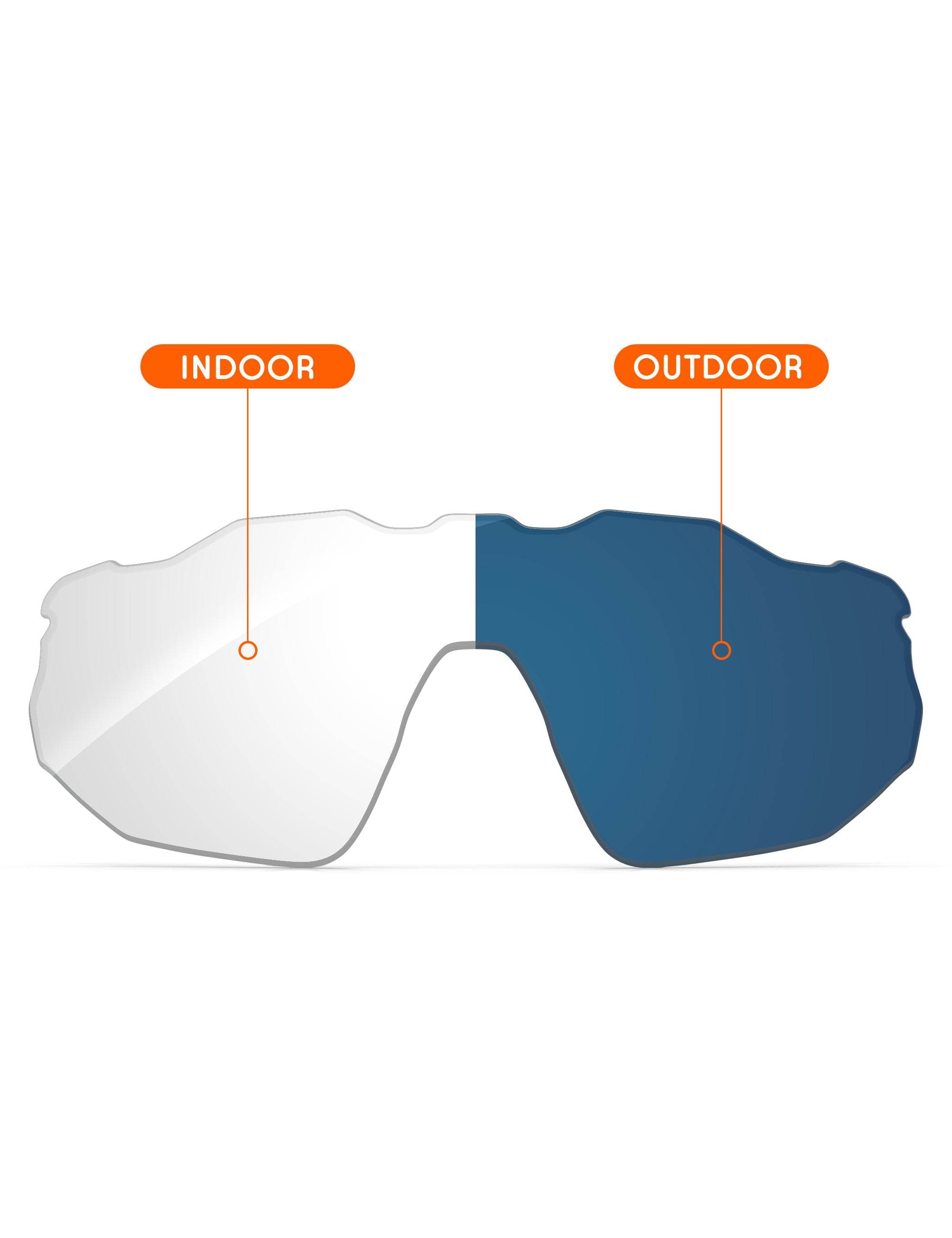 Adapt Blue Photochromic-Non-Polarized