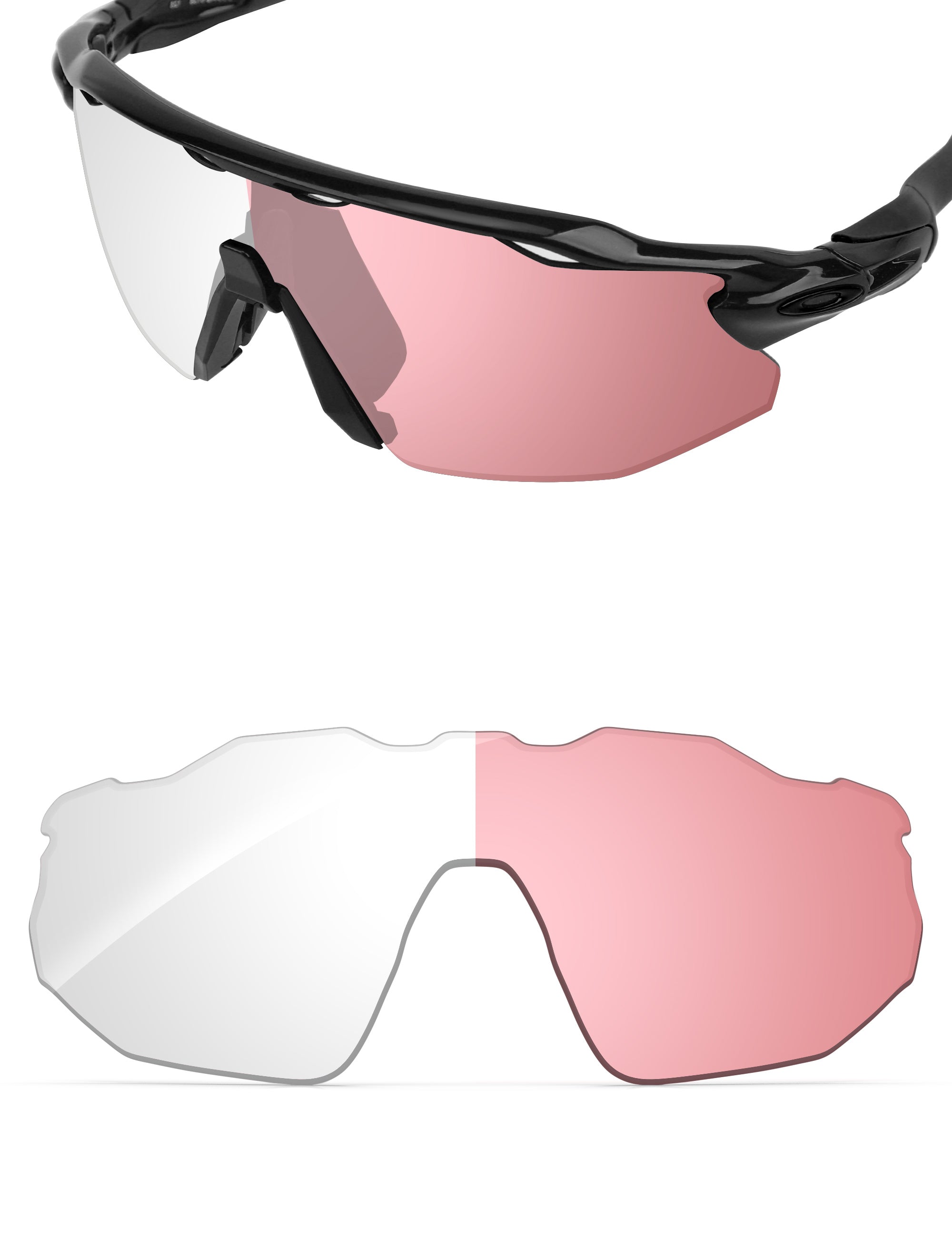 Adapt Pink Photochromic-Non-Polarized