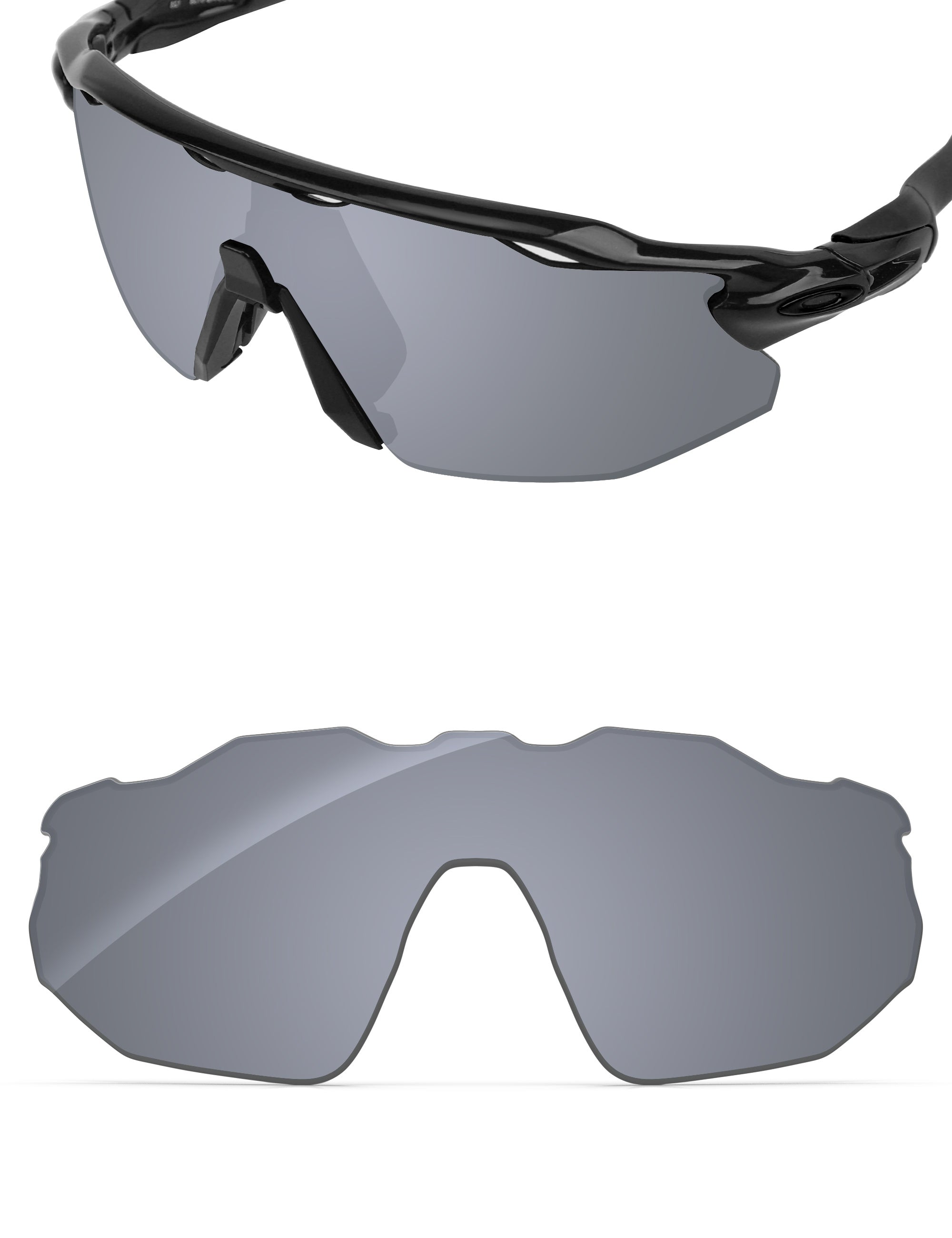 Silver Metallic FlashMirror™-Non-Polarized