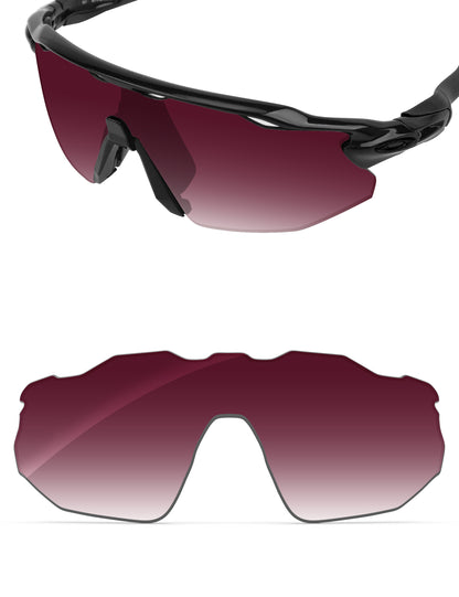 Wine Red Gradient-Non-Polarized