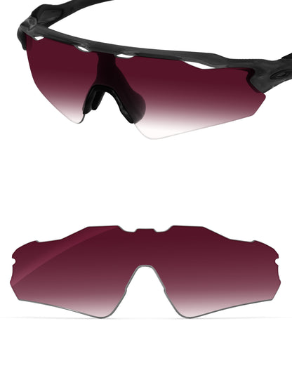 Wine Red Gradient-Non-Polarized
