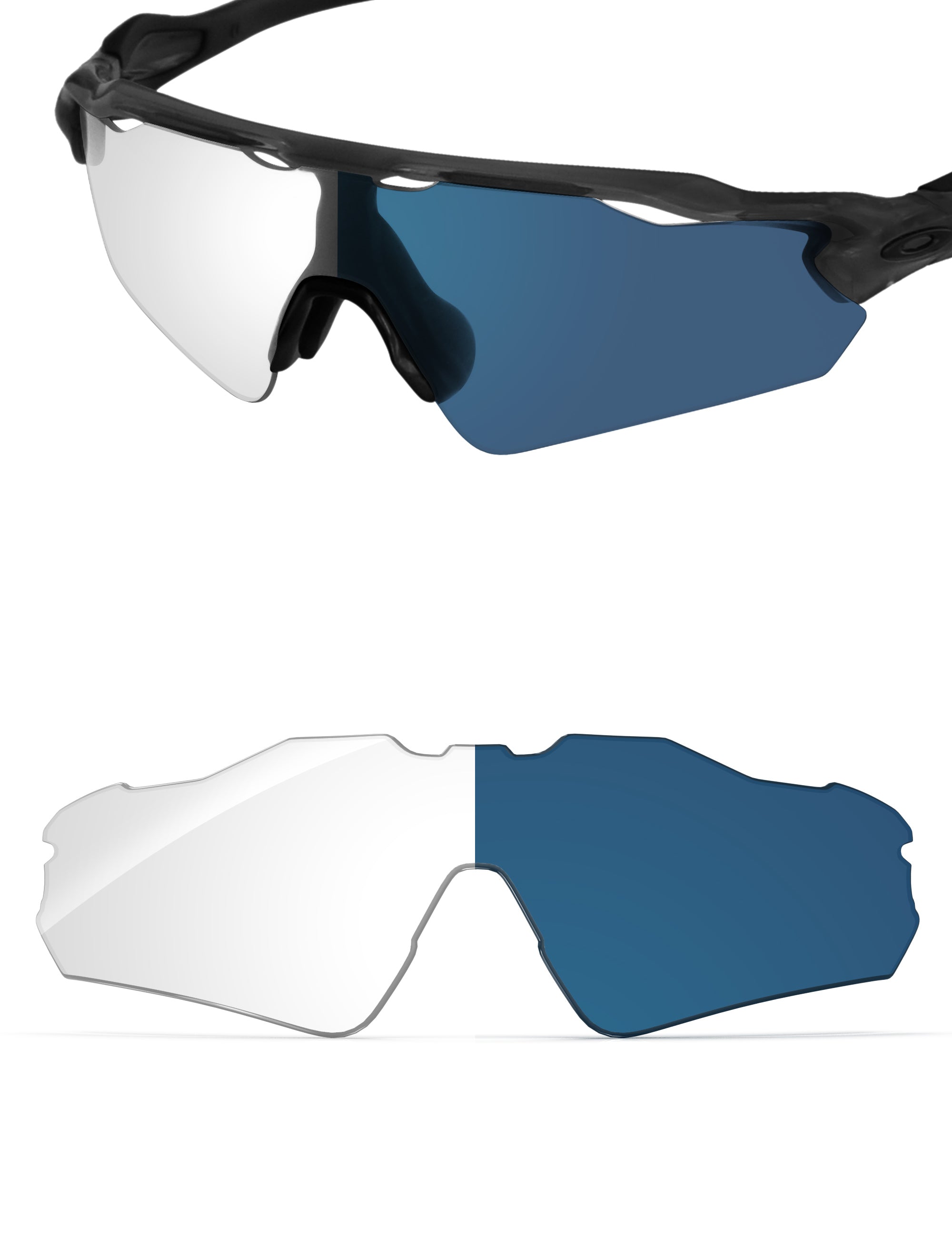 Adapt Blue Photochromic-Non-Polarized