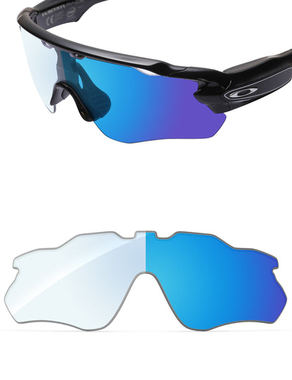 Sky Blue FlashMirror™ Photochromic-Non-Polarized