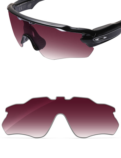 Wine Red Gradient-Non-Polarized