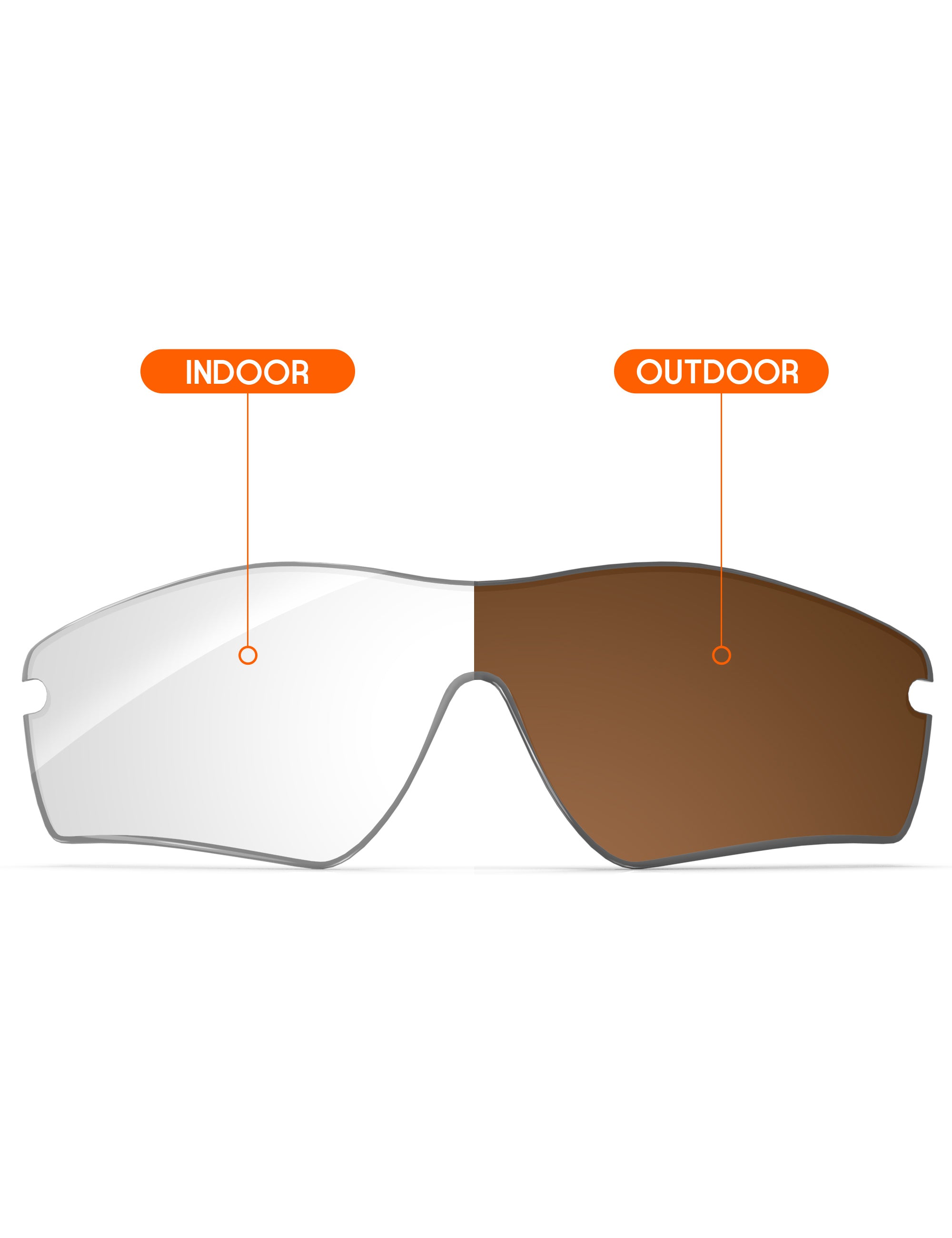 Adapt Brown Photochromic-Non-Polarized