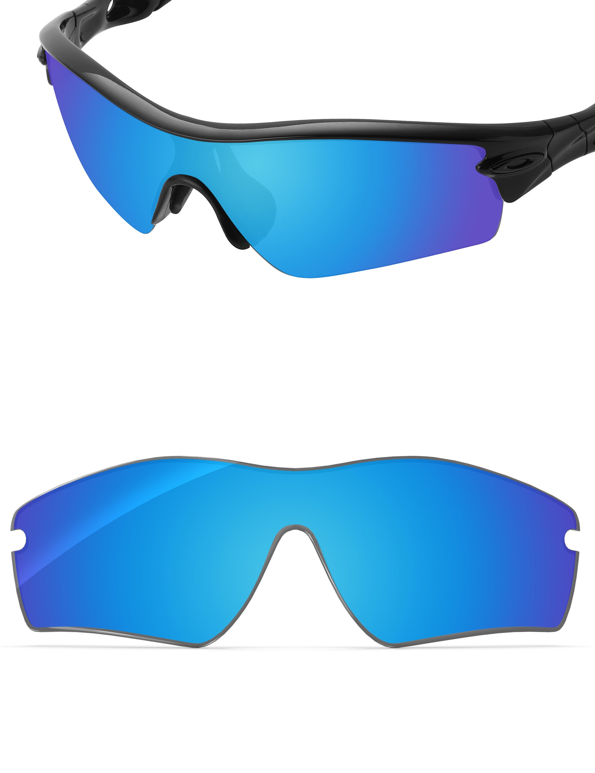Sky Blue FlashMirror™-Non-Polarized