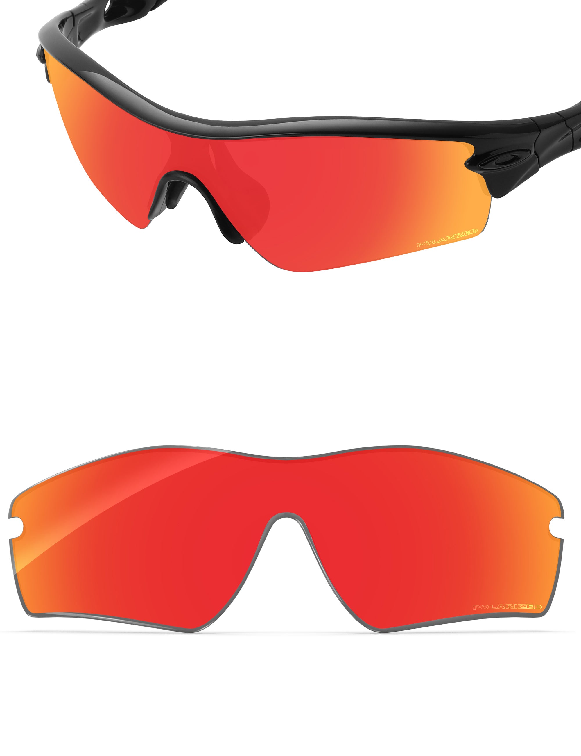 Fire Red FlashMirror™-Polarized