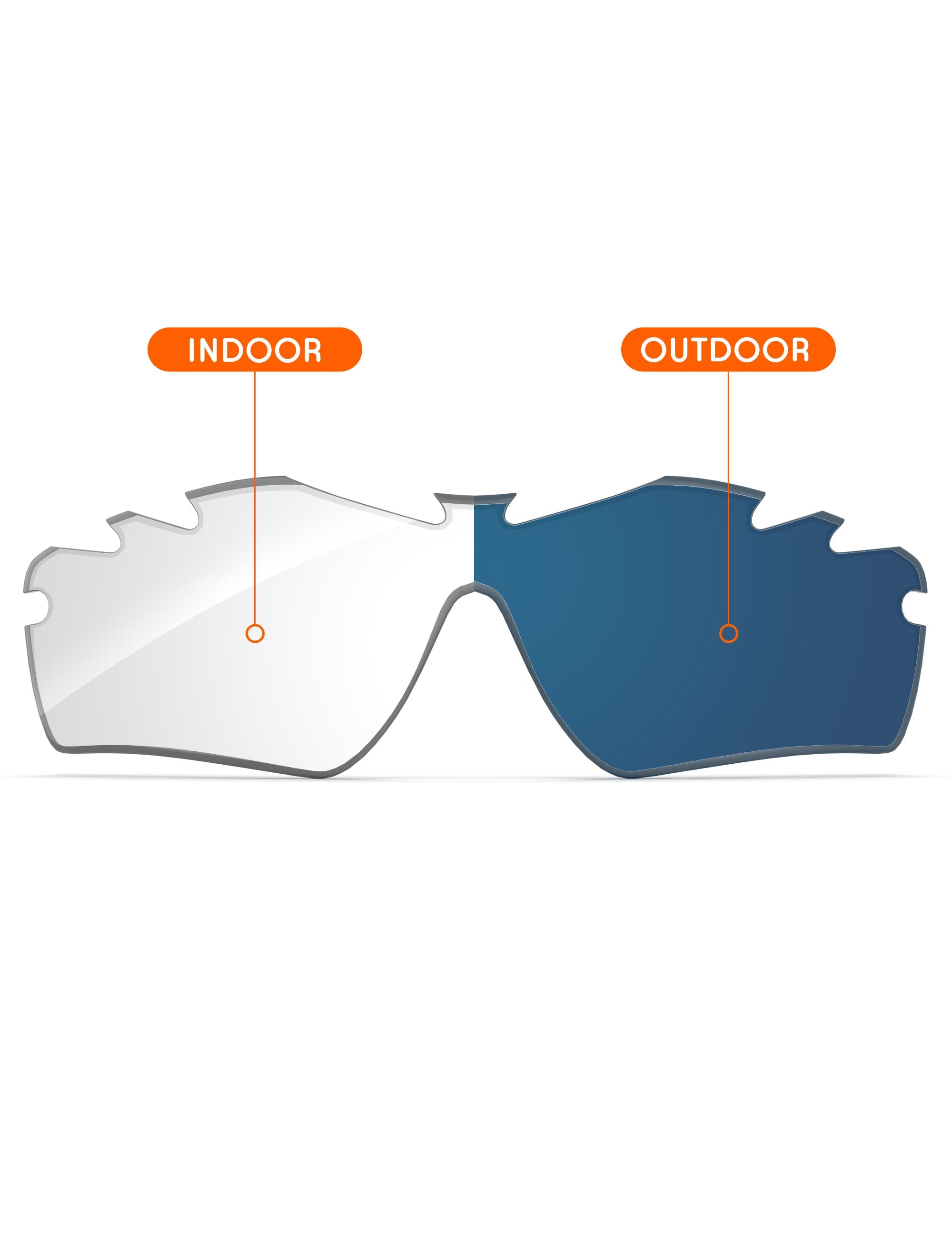 Adapt Blue Photochromic-Non-Polarized