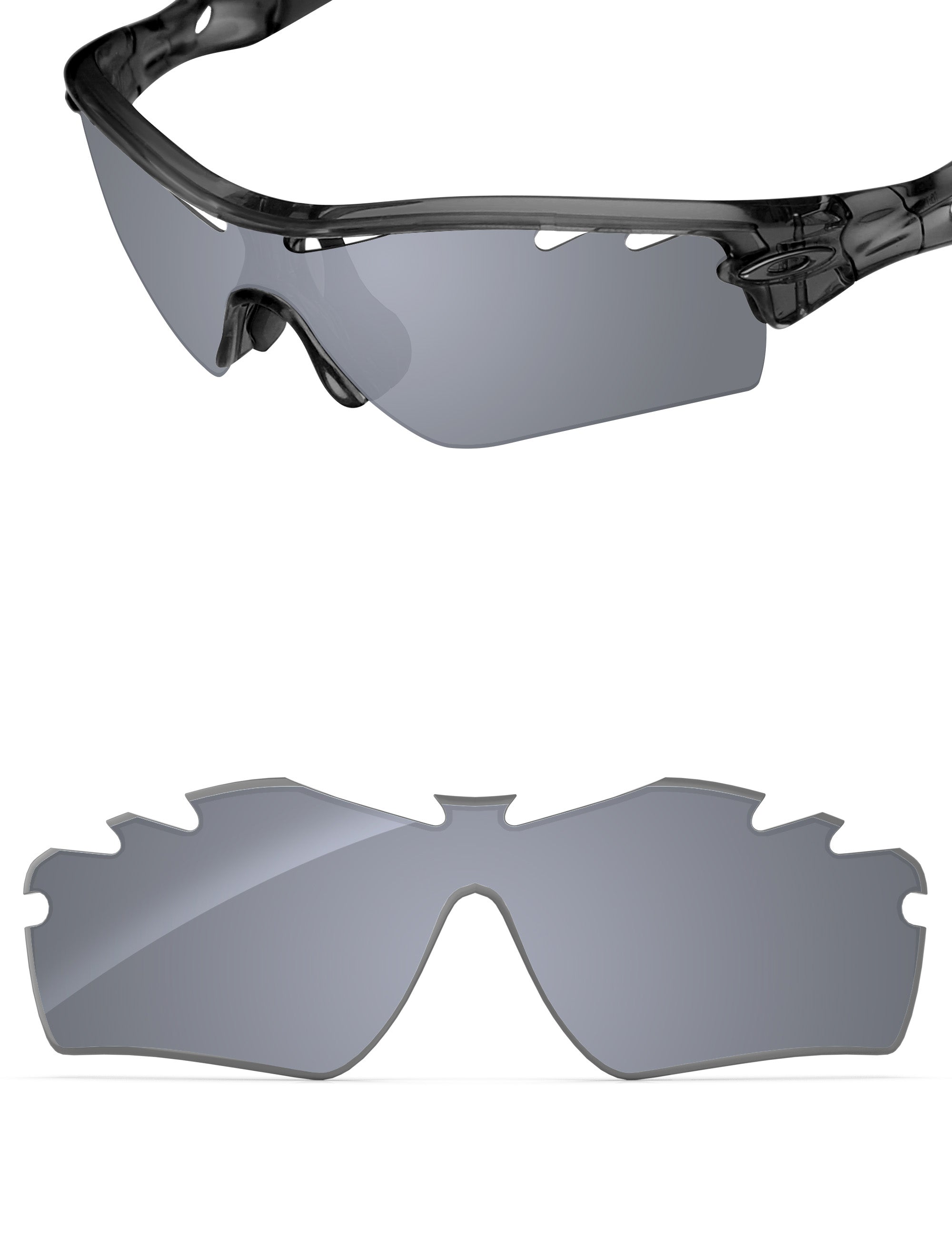 Silver Metallic FlashMirror™-Non-Polarized