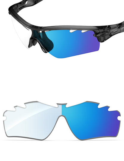 Sky Blue FlashMirror™ Photochromic-Non-Polarized
