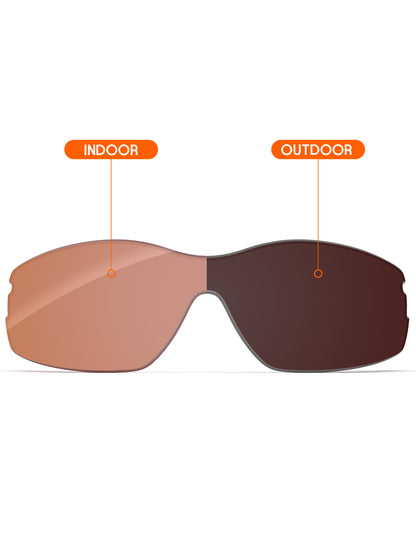 Orange Tint Photochromic-Non-Polarized
