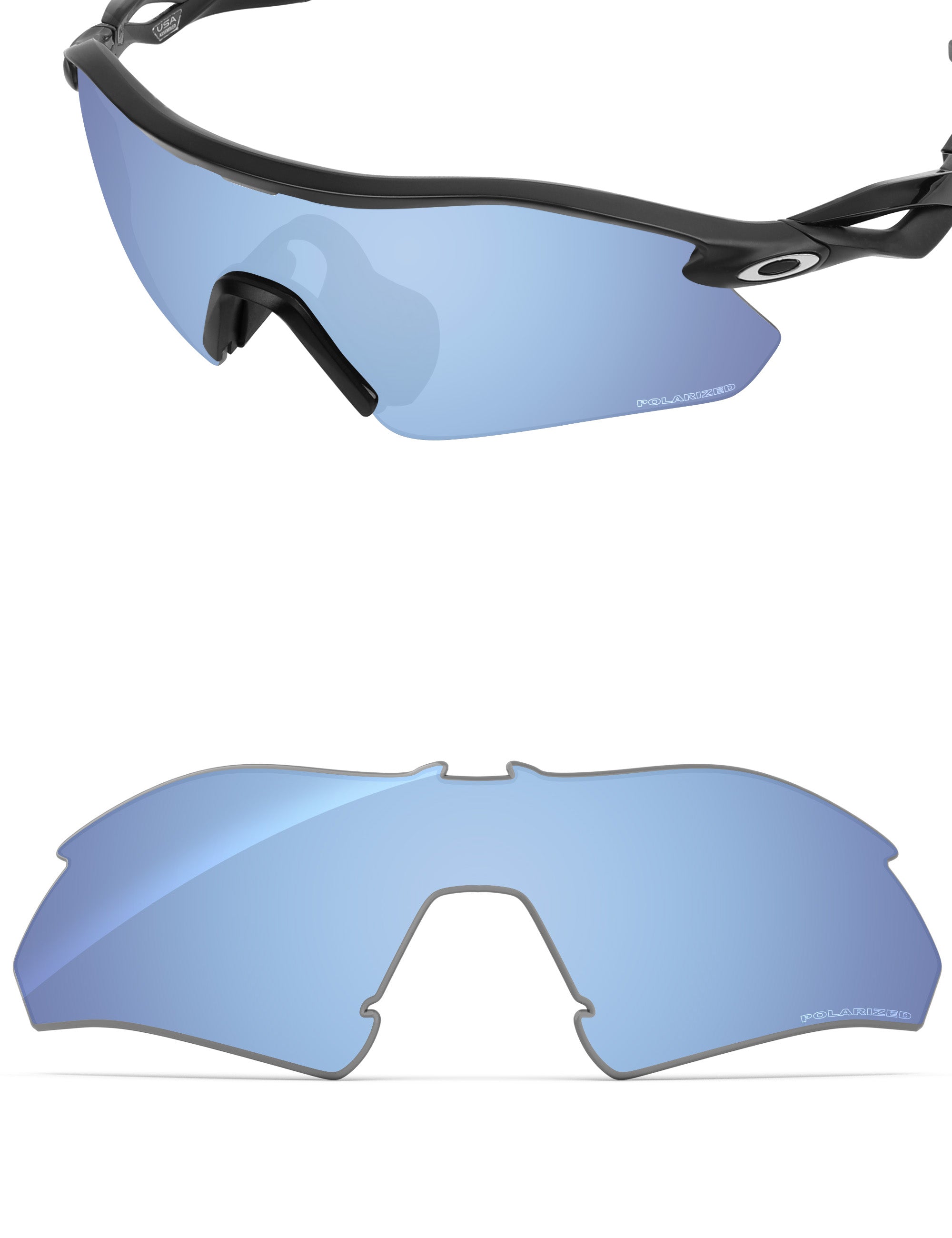 Aqua Blue FlashMirror™-Polarized