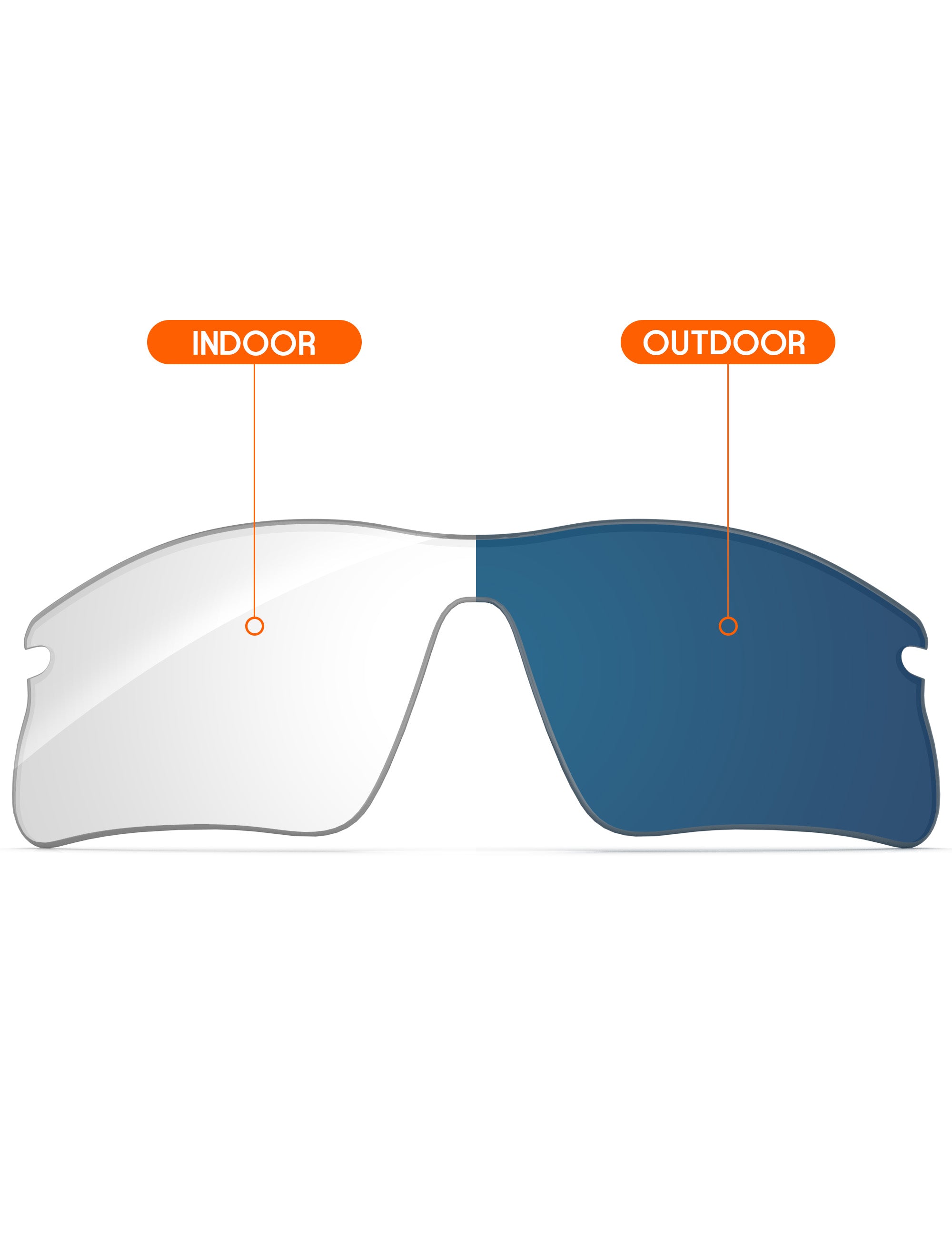 Adapt Blue Photochromic-Non-Polarized