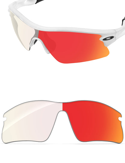 Fire Red FlashMirror™ Photochromic-Non-Polarized