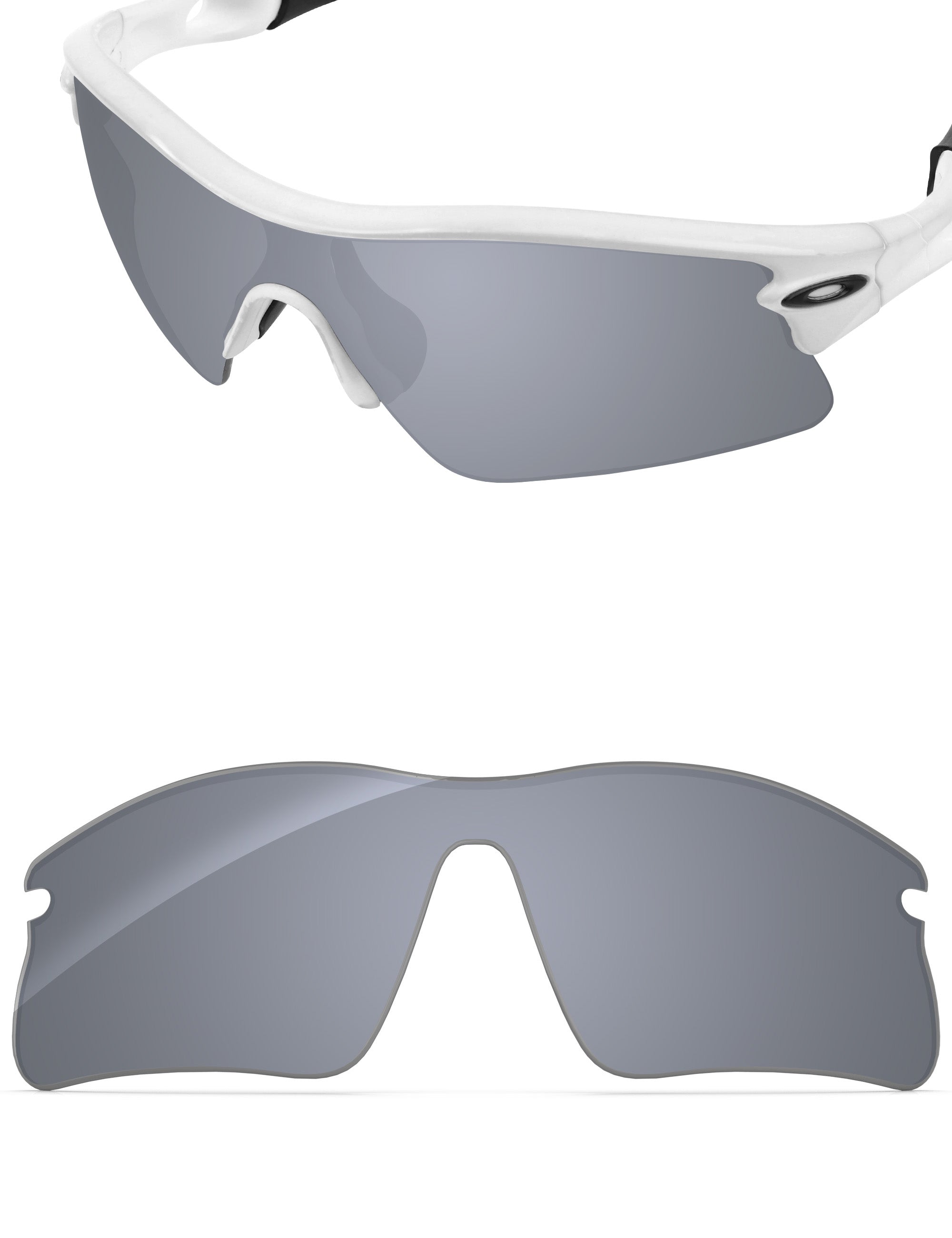 Silver Metallic FlashMirror™-Non-Polarized