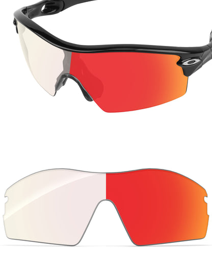 Fire Red FlashMirror™ Photochromic-Non-Polarized