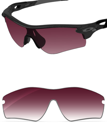 Wine Red Gradient-Non-Polarized