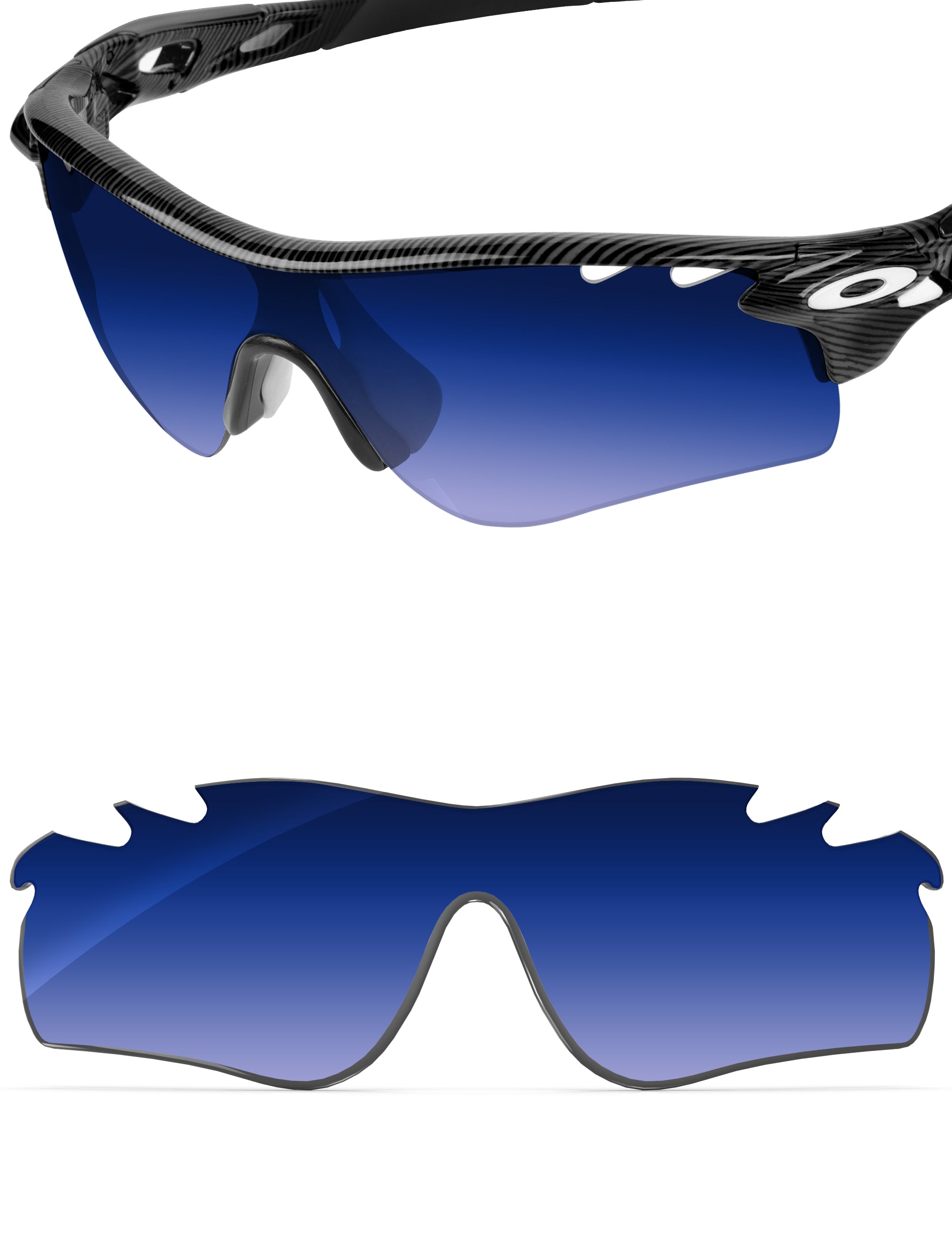 Aqua Blue Gradient-Non-Polarized