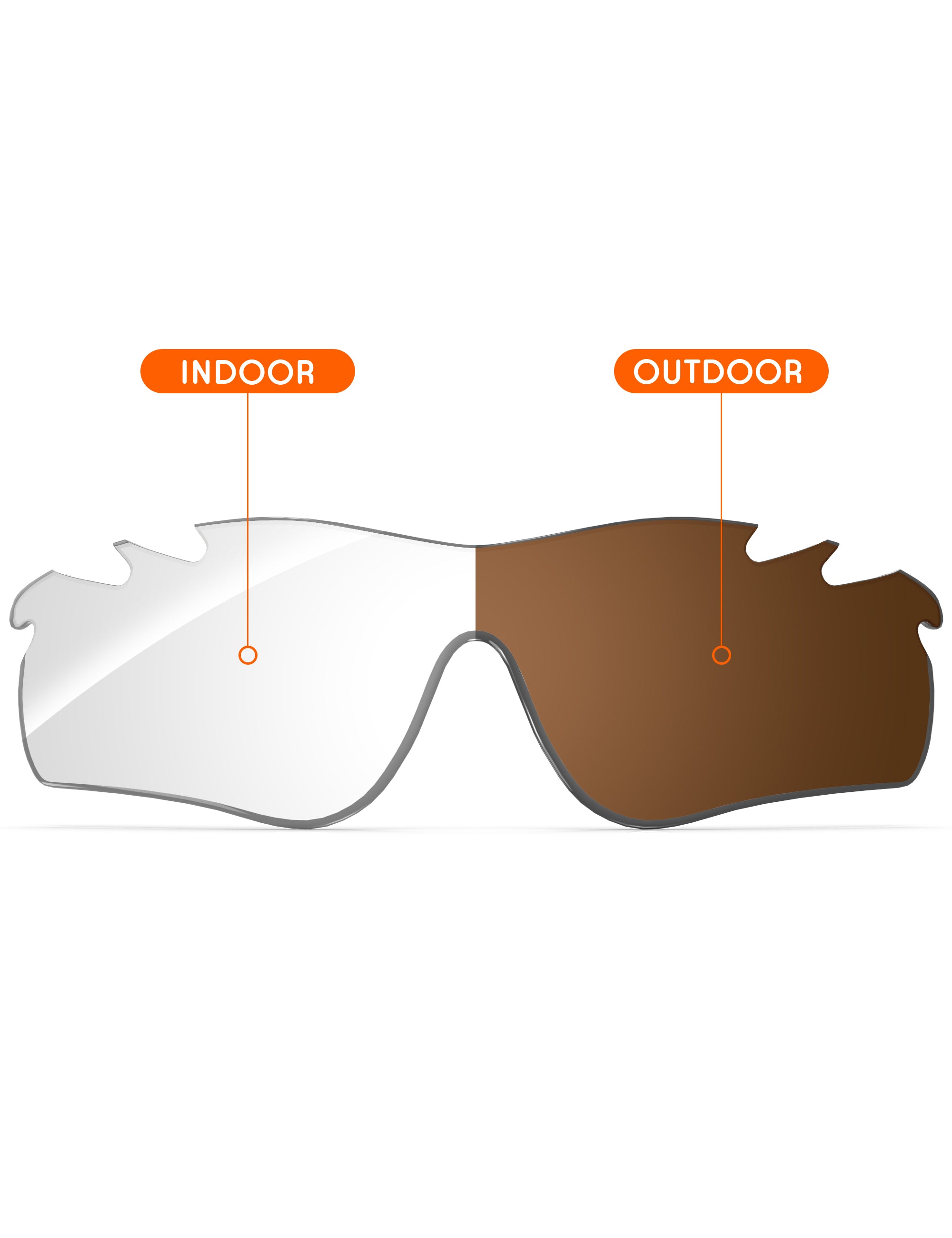 Adapt Brown Photochromic-Non-Polarized