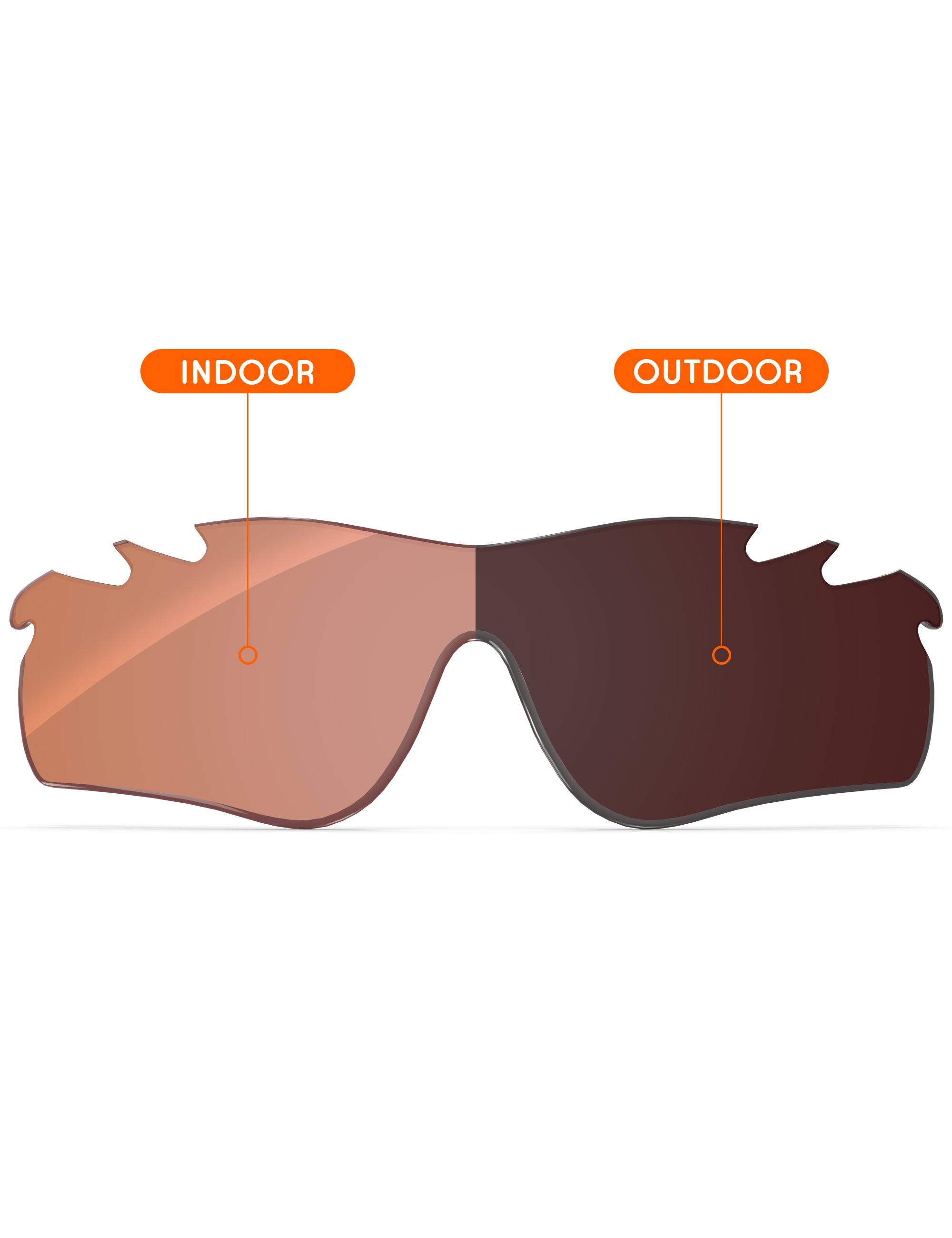 Orange Tint Photochromic-Non-Polarized