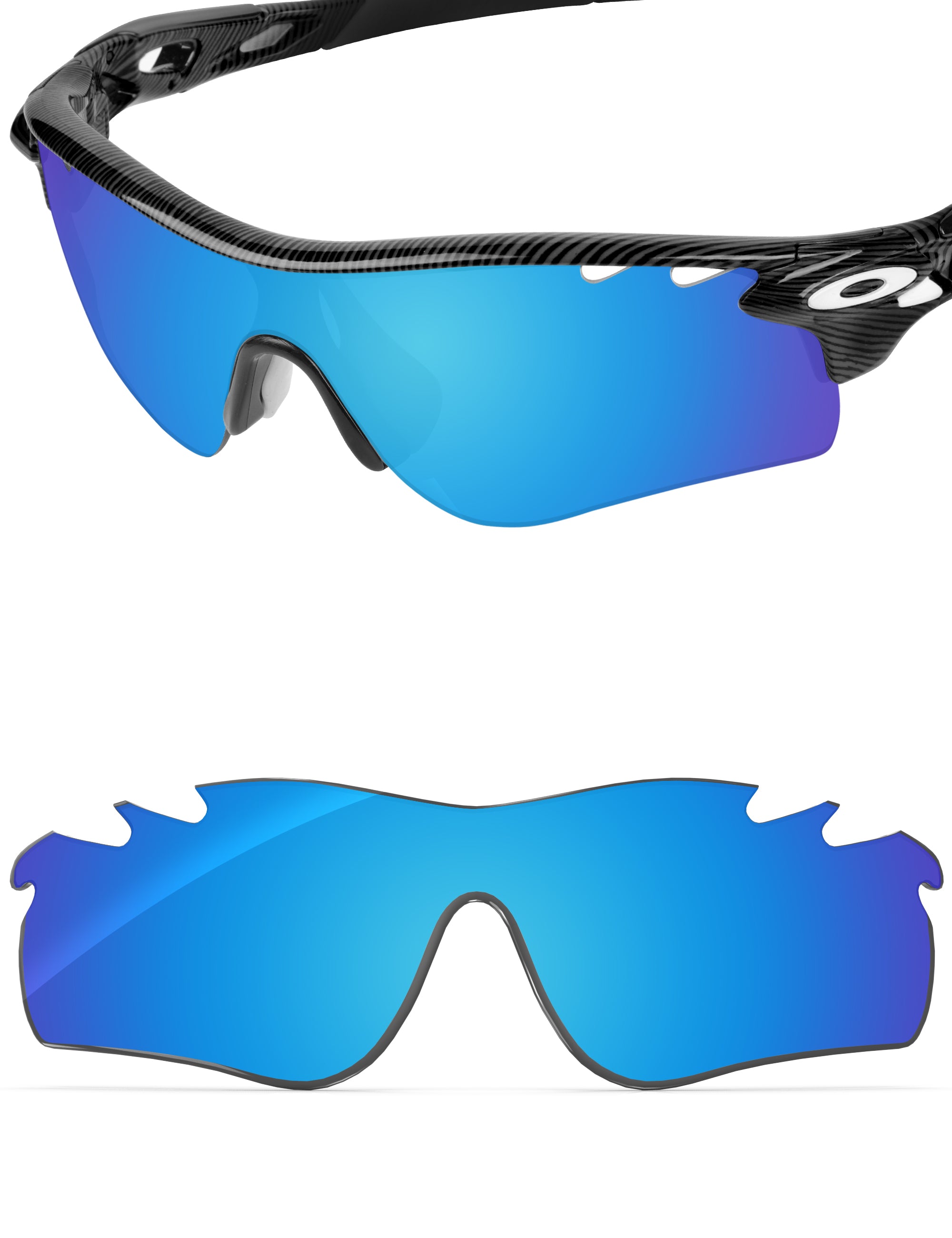 Sky Blue FlashMirror™-Non-Polarized