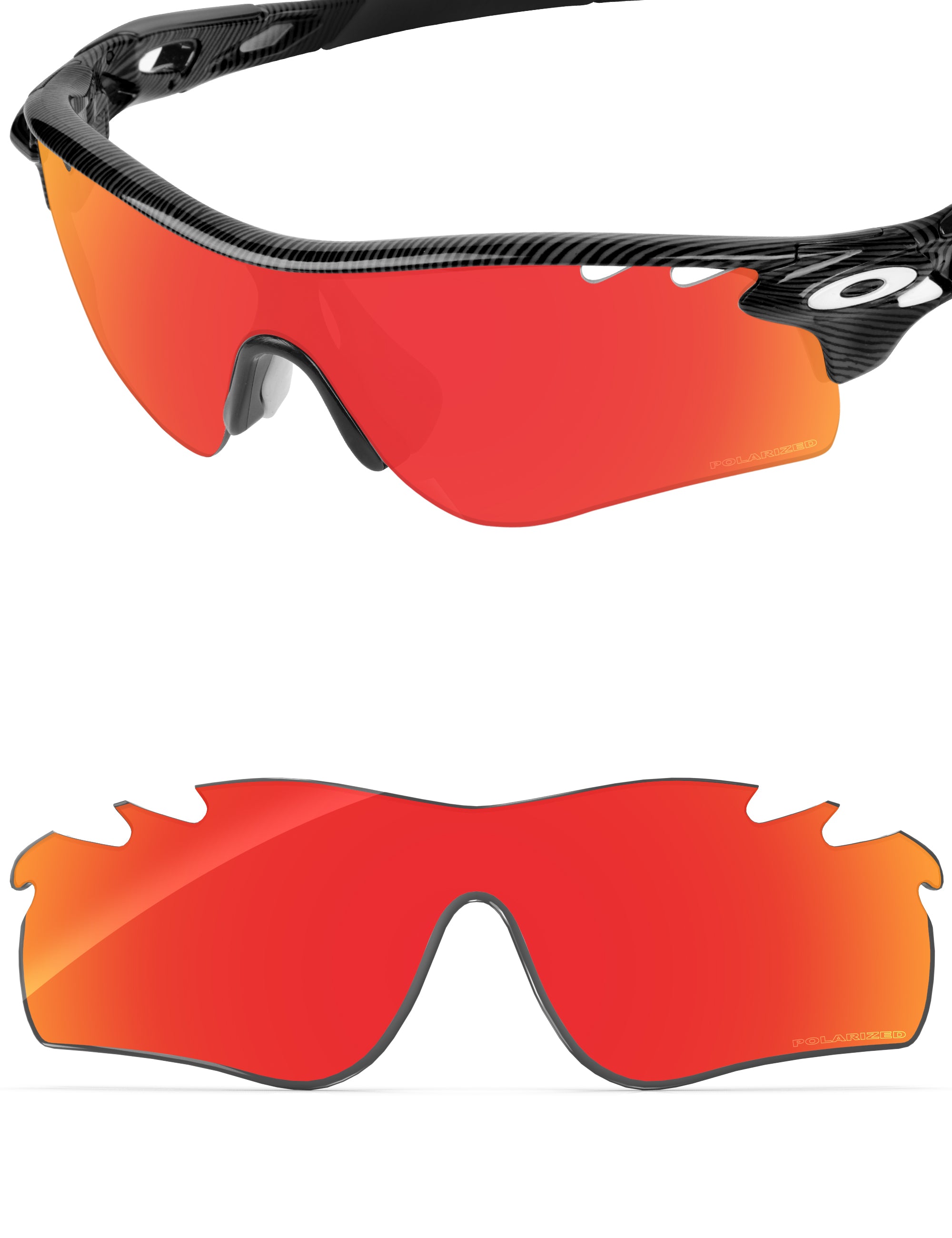 Fire Red FlashMirror™-Polarized