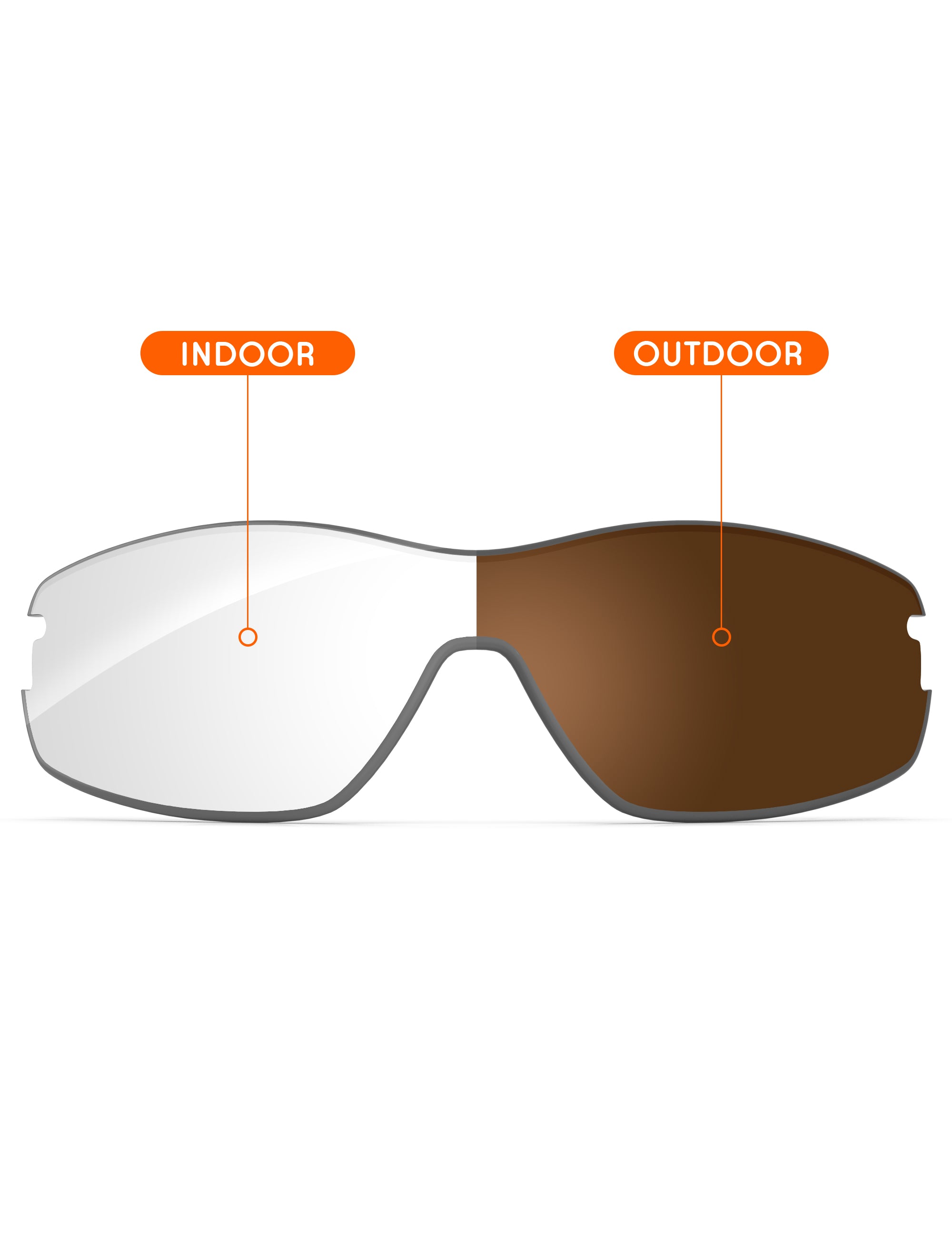 Adapt Brown Photochromic-Non-Polarized